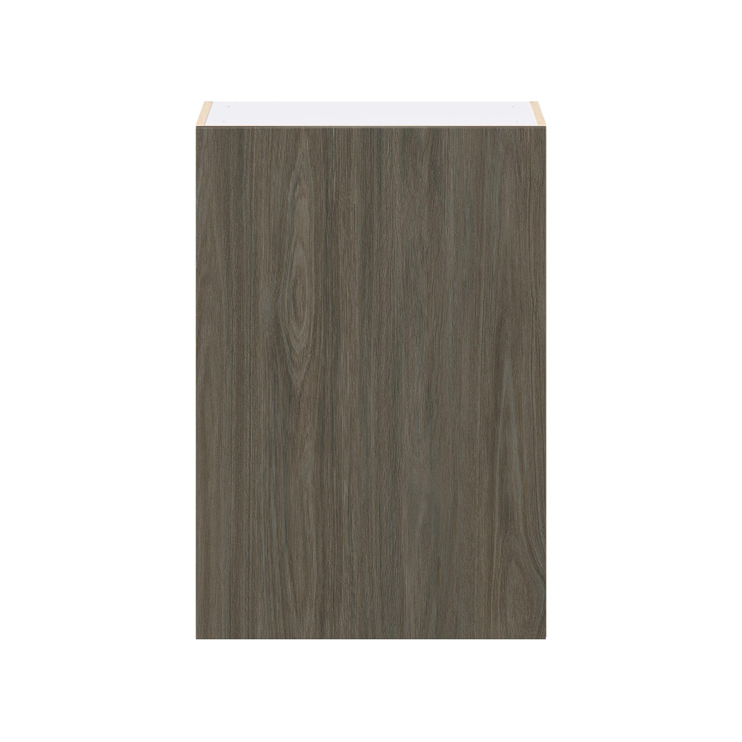Glenwood 24 in. Burnt Walnut Door Wall Cabinet