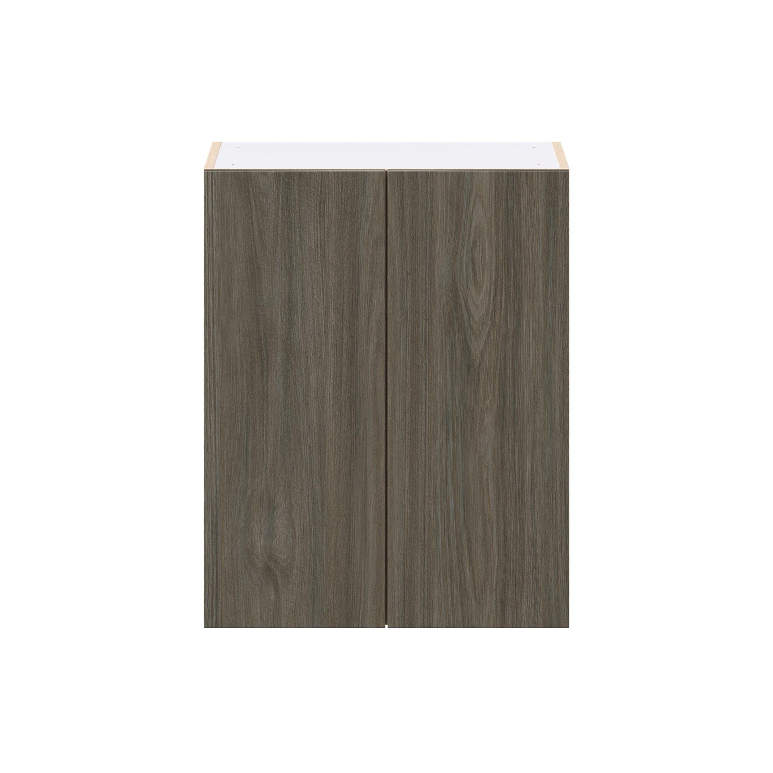 Glenwood 24 in. Burnt Walnut Door Wall Cabinet