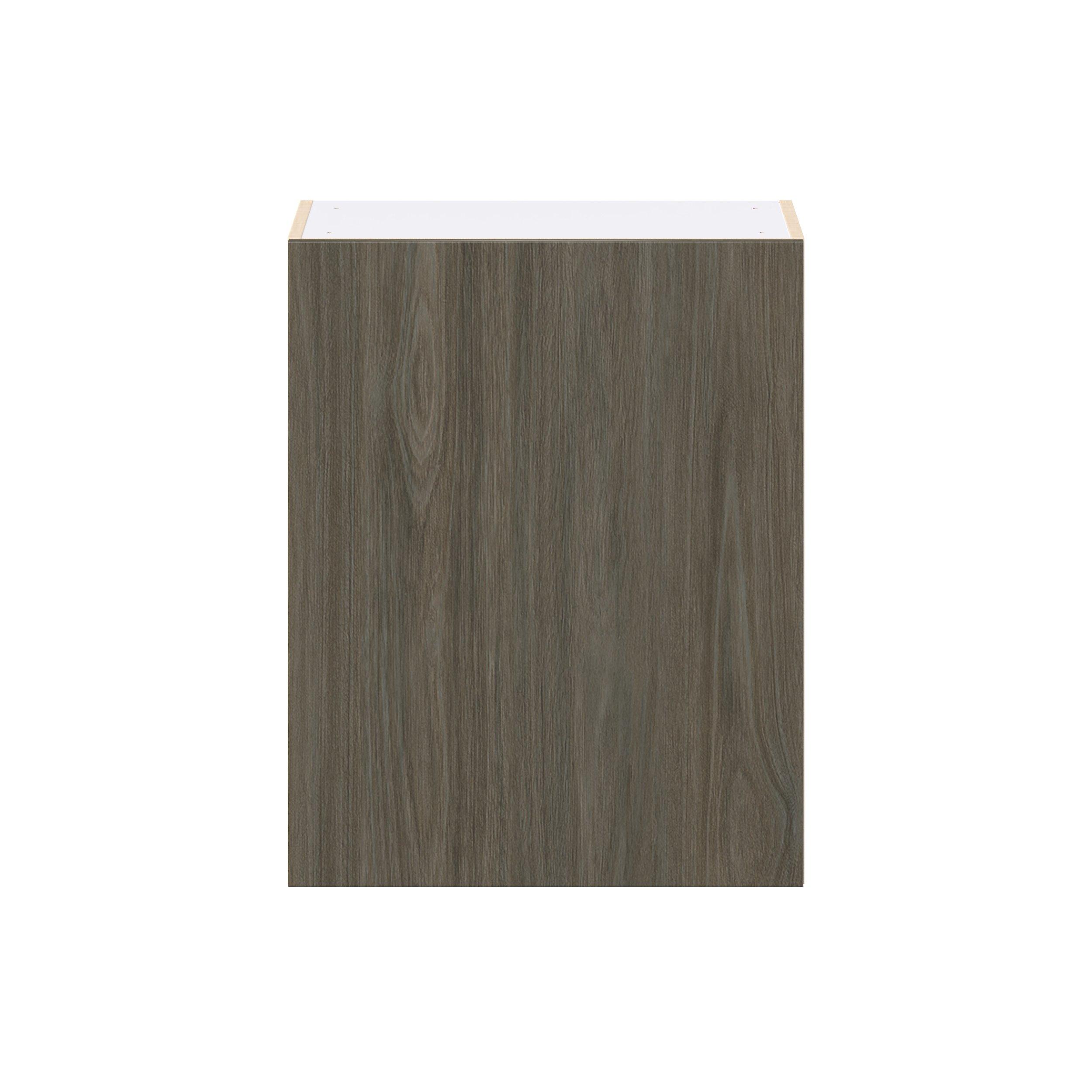 Glenwood 24 in. Burnt Walnut Door Wall Cabinet