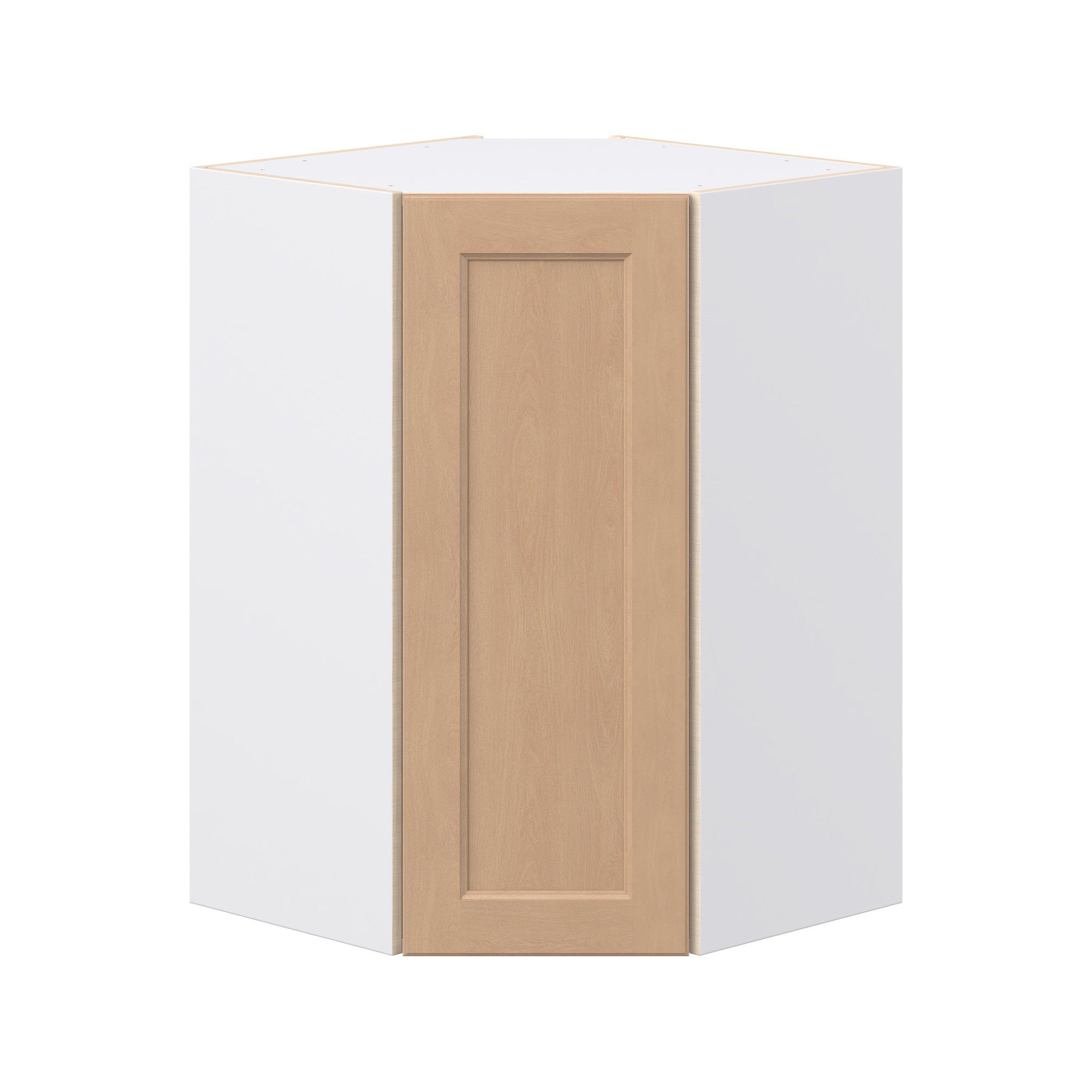 Sugarhill 24 in. Stained Sugar Cookie Wall Angle Corner Cabinet