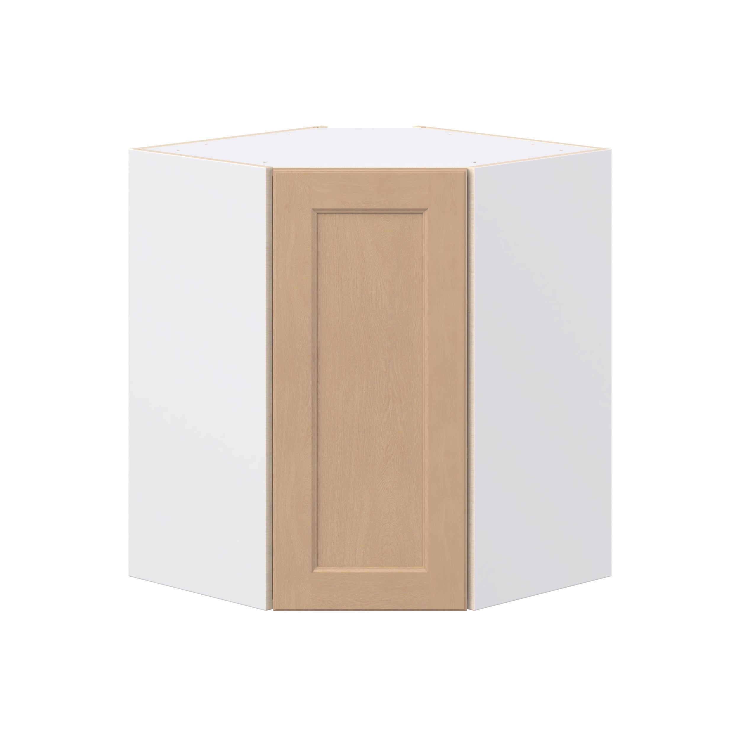 Sugarhill 24 in. Stained Sugar Cookie Wall Angle Corner Cabinet