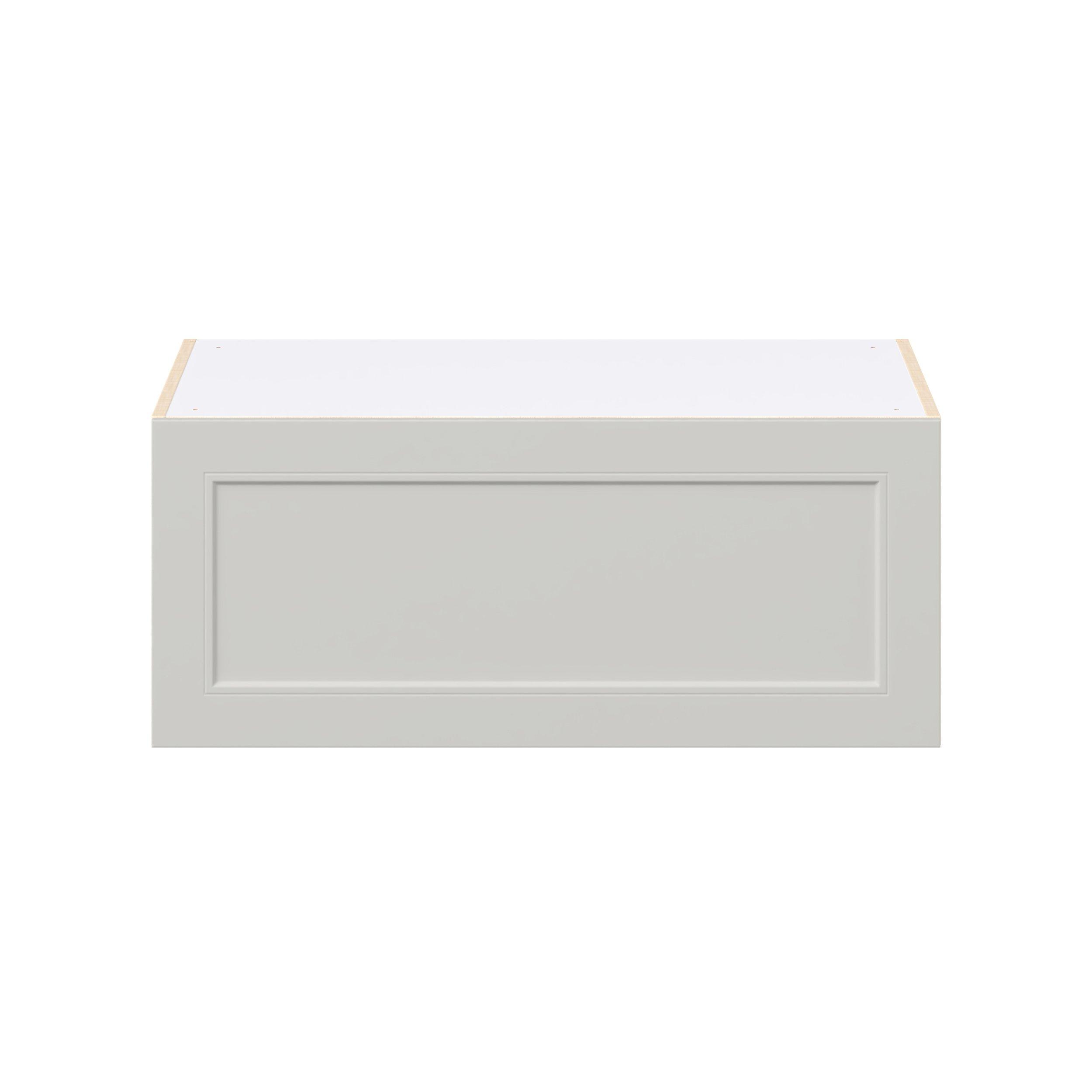 Lenox 36 in. Painted Light Gray Lift Up Wall Cabinet