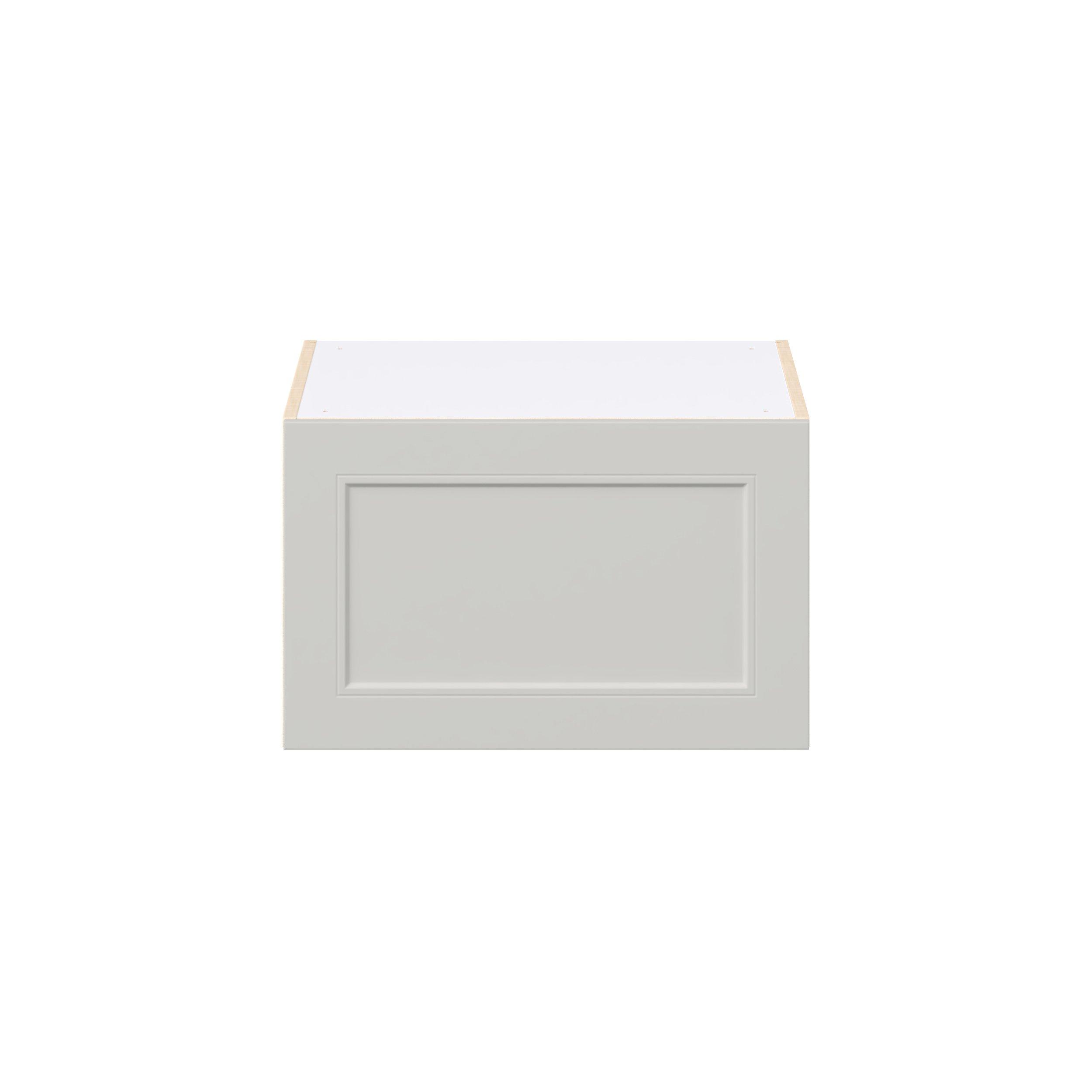 Lenox 24 in. Painted Light Gray Lift Up Wall Cabinet
