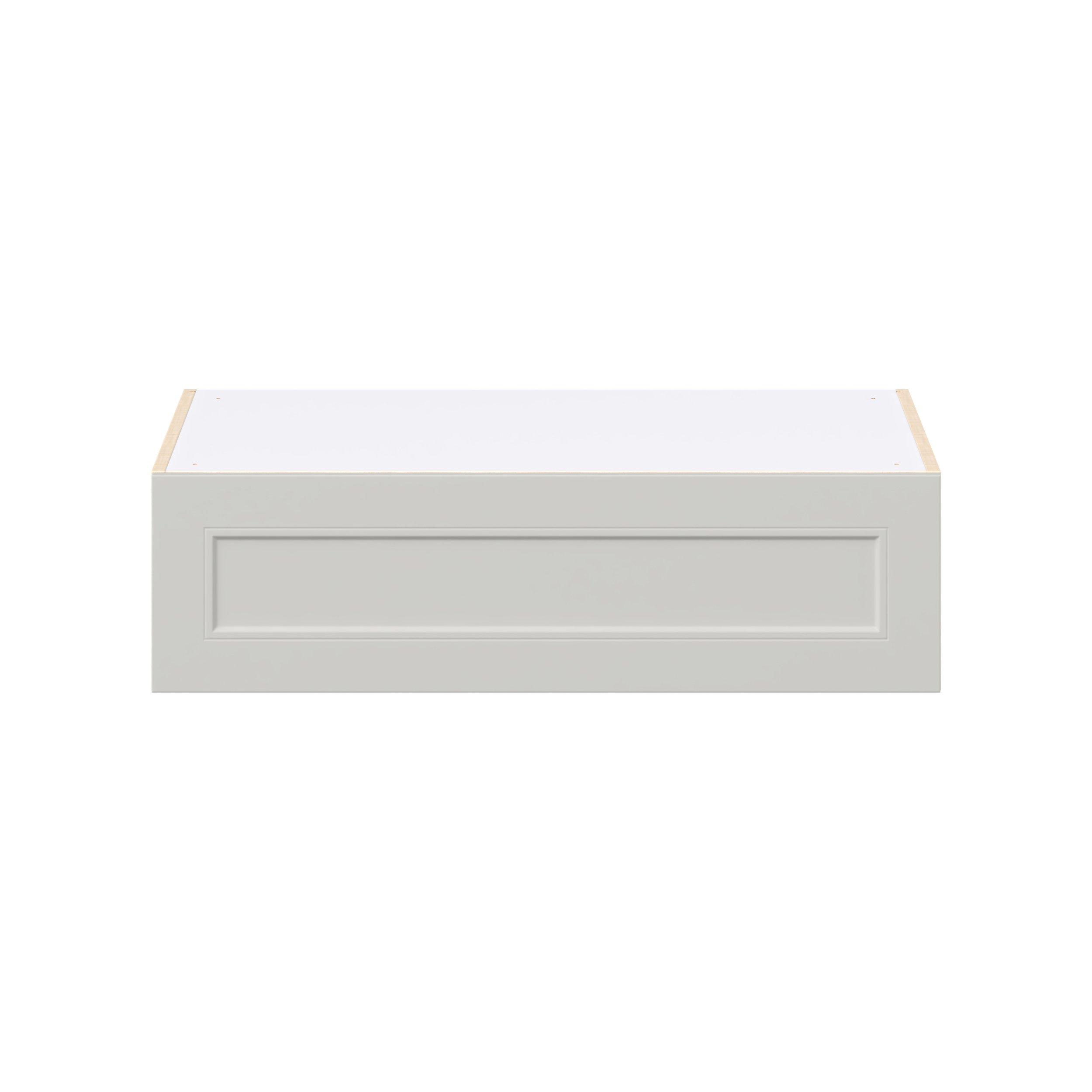 Lenox 36 in. Painted Light Gray Lift Up Wall Cabinet