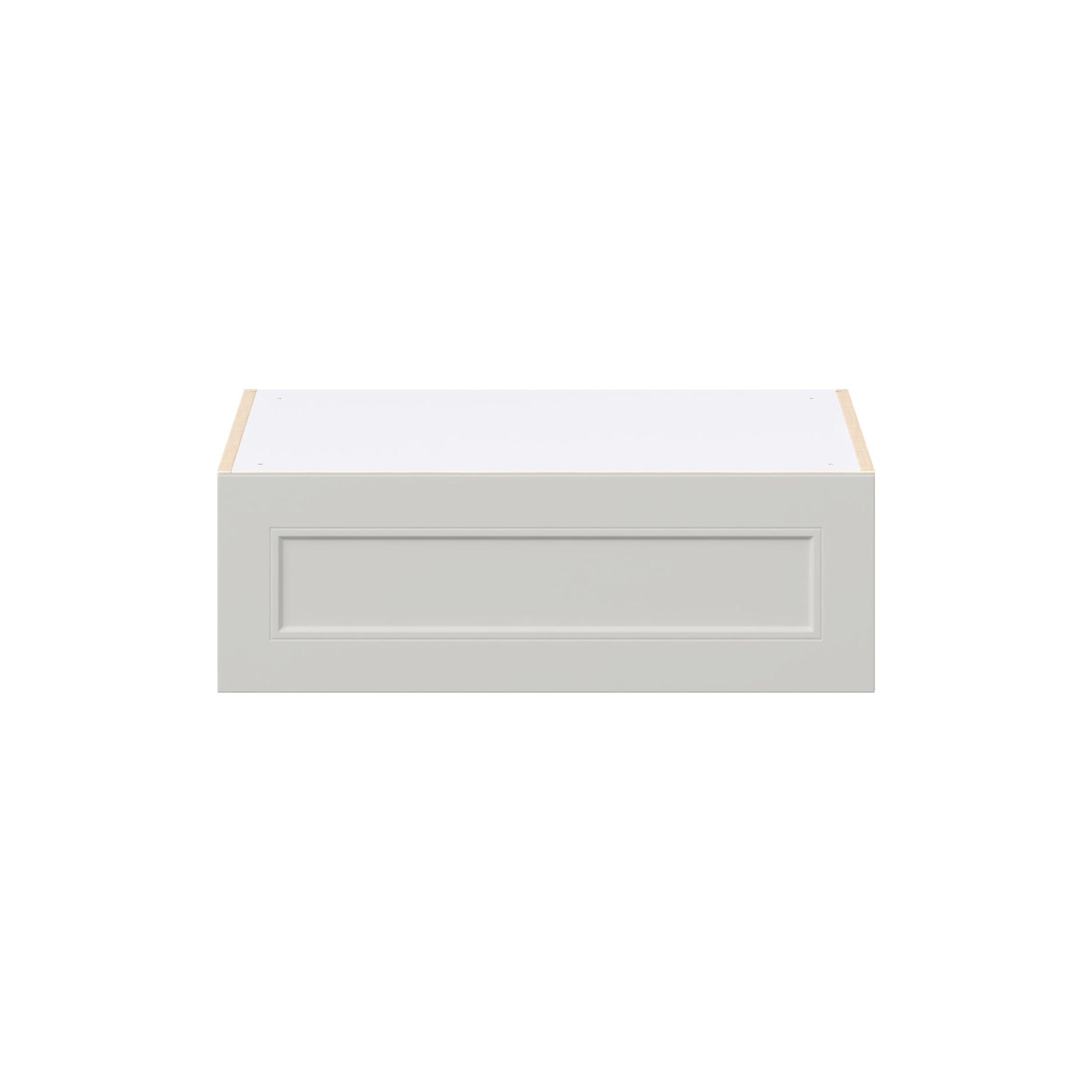 Lenox 30 in. Painted Light Gray Lift Up Wall Cabinet