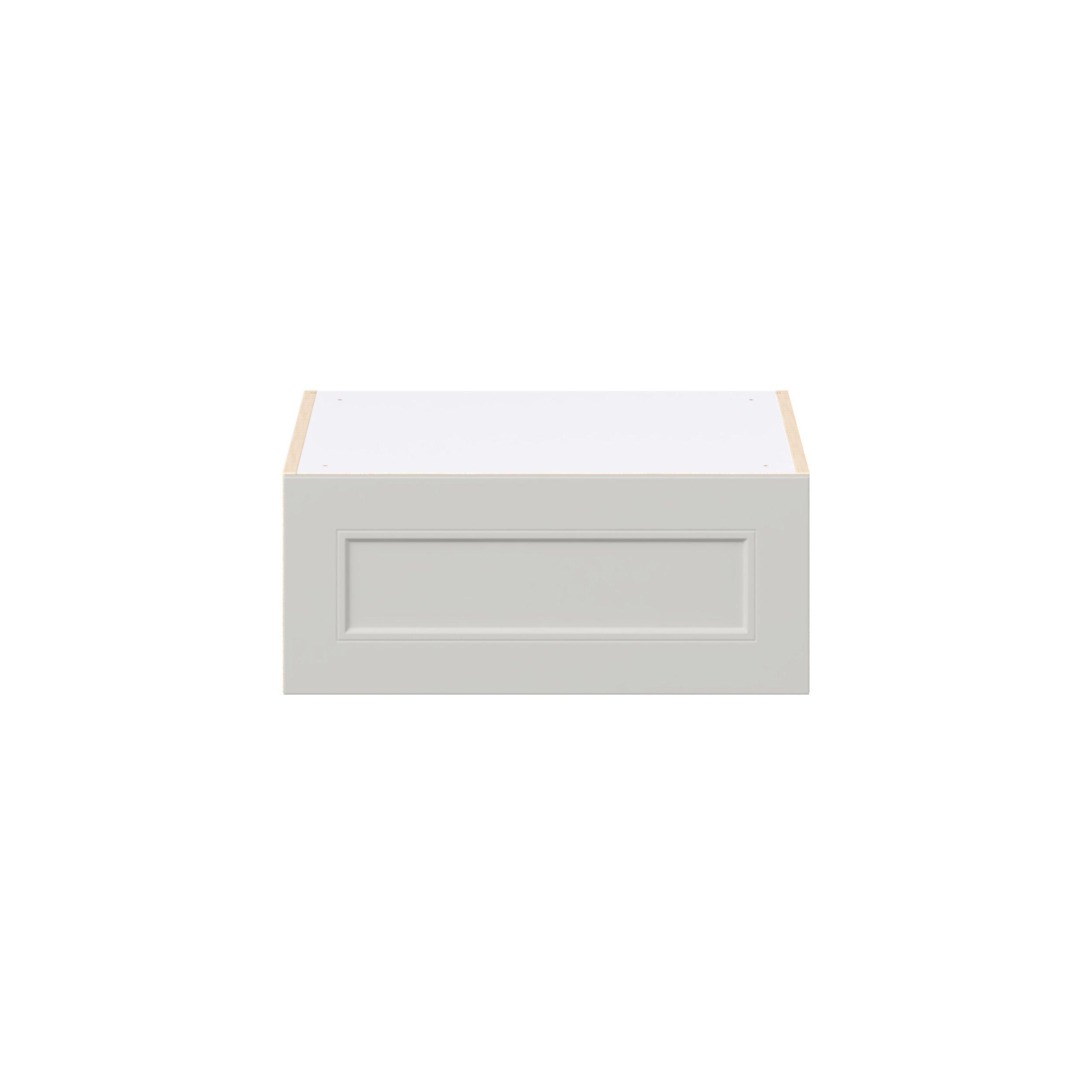 Lenox 24 in. Painted Light Gray Lift Up Wall Cabinet
