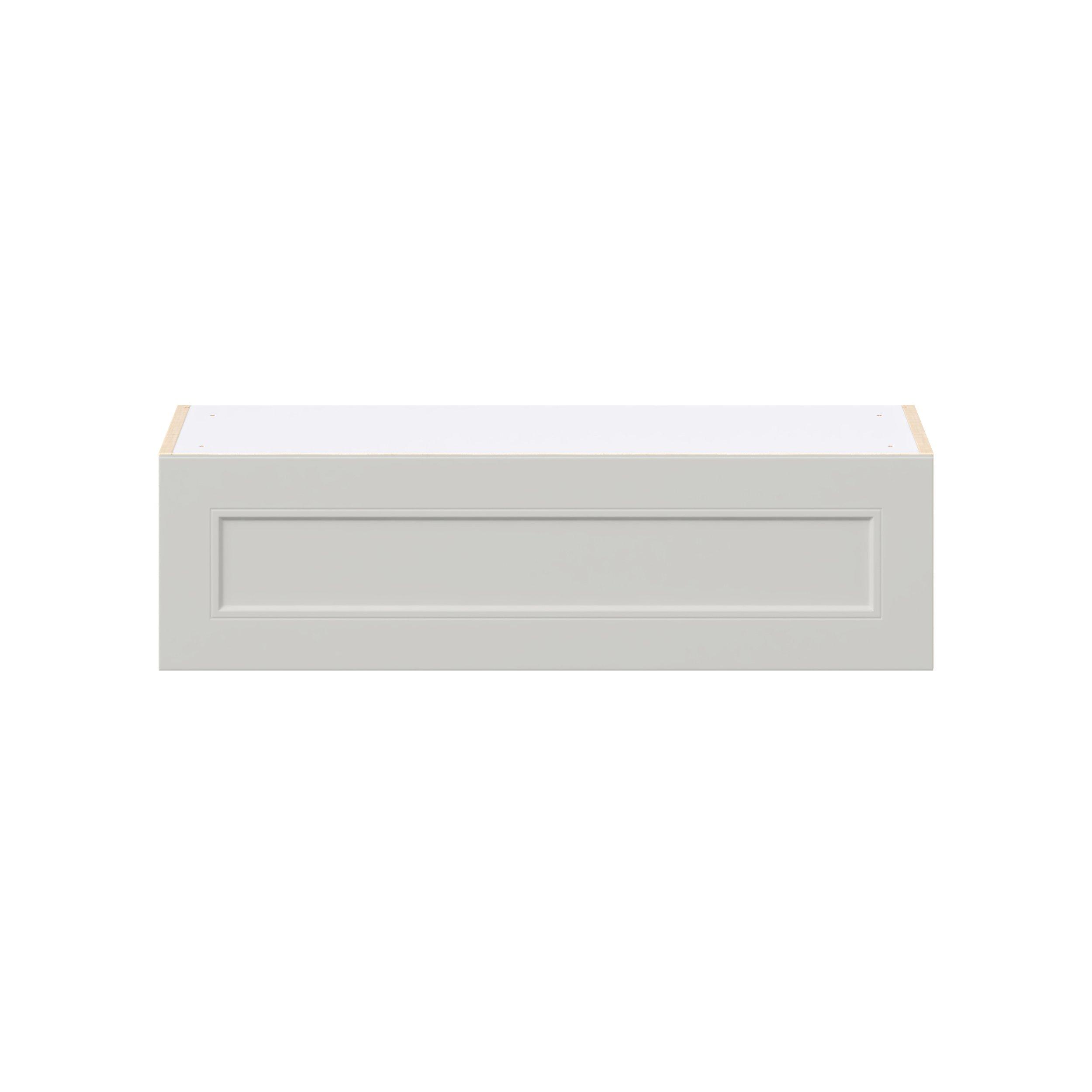 Lenox 36 in. Painted Light Gray Lift Up Wall Cabinet
