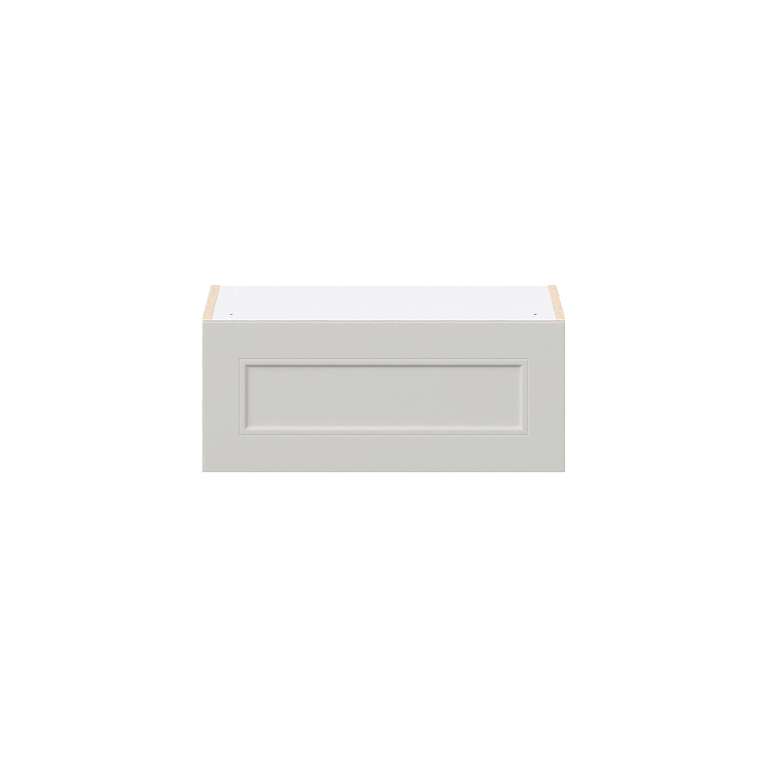Lenox 24 in. Painted Light Gray Lift Up Wall Cabinet