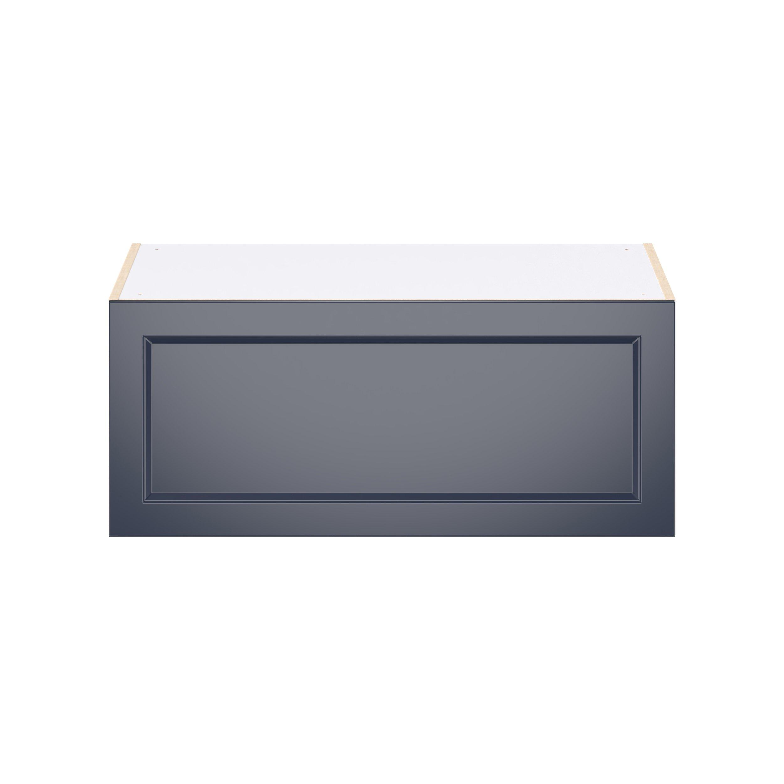 Peachtree 36 in. Painted Midnight Blue Lift Up Wall Cabinet