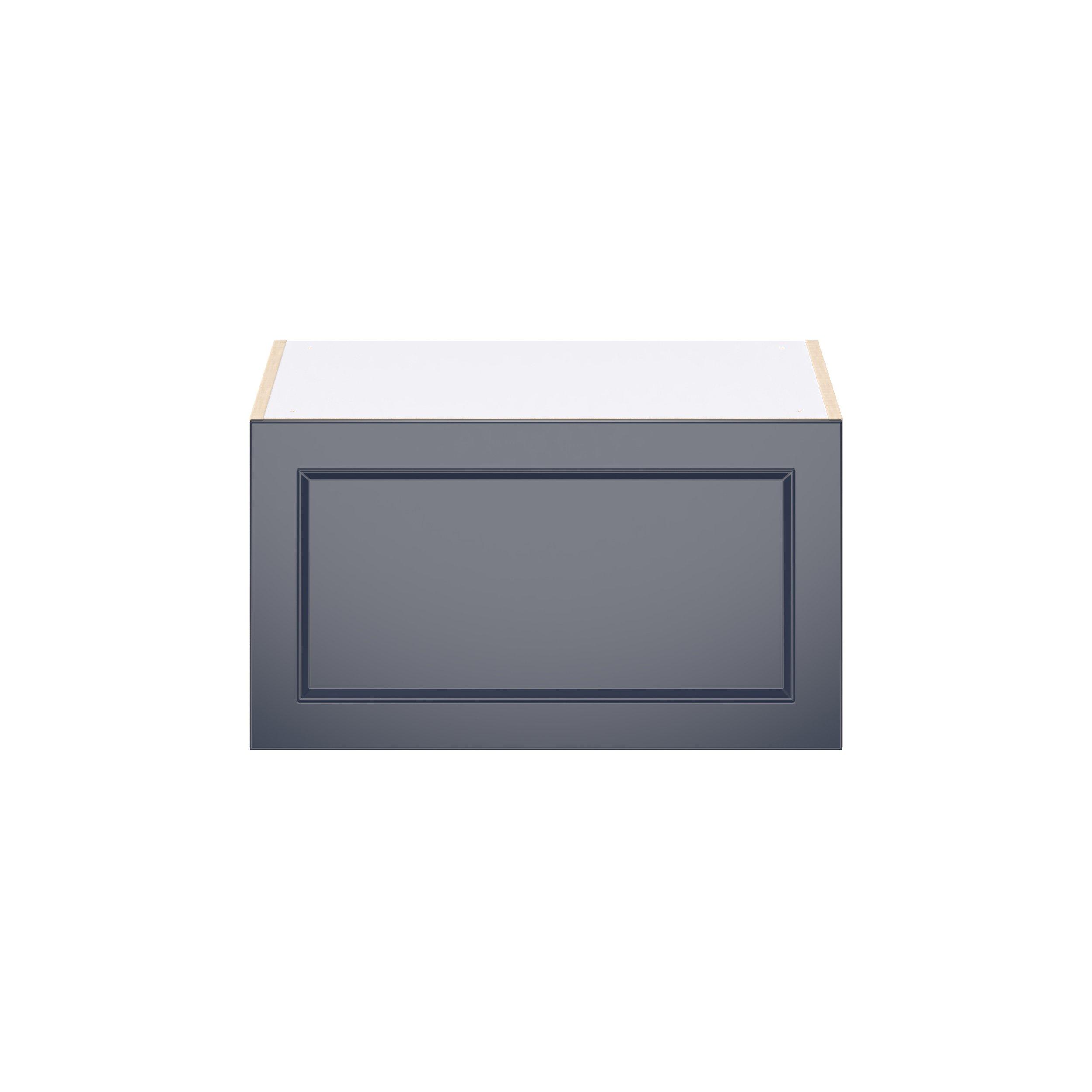 Peachtree 27 in. Painted Midnight Blue Lift Up Wall Cabinet
