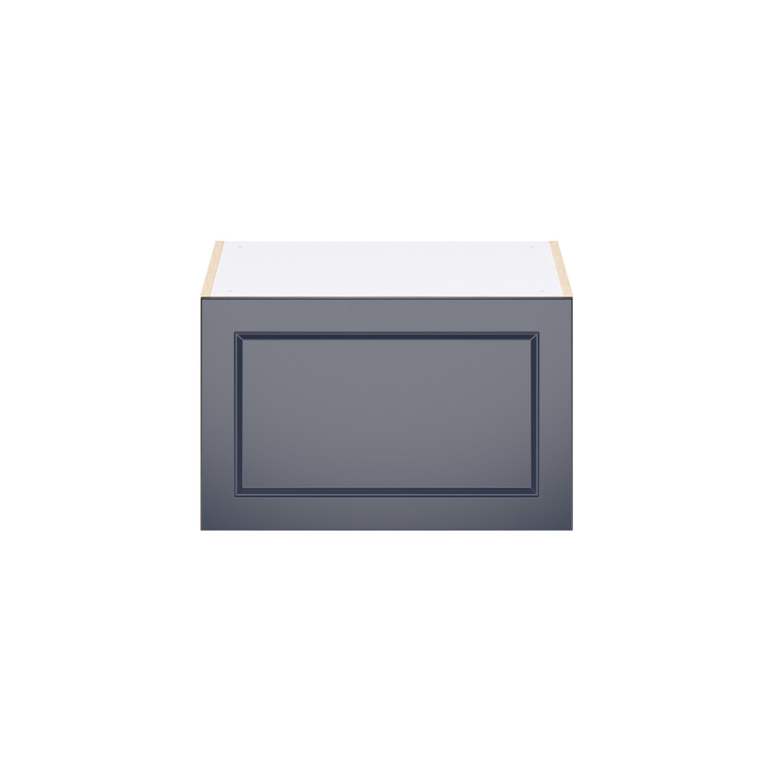 Peachtree 24 in. Painted Midnight Blue Lift Up Wall Cabinet