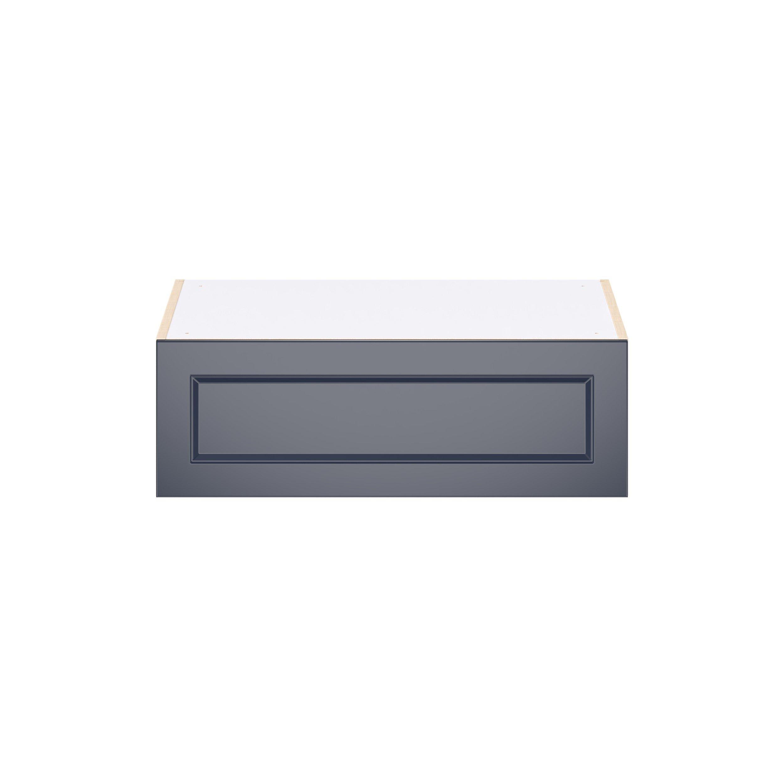 Peachtree 30 in. Painted Midnight Blue Lift Up Wall Cabinet