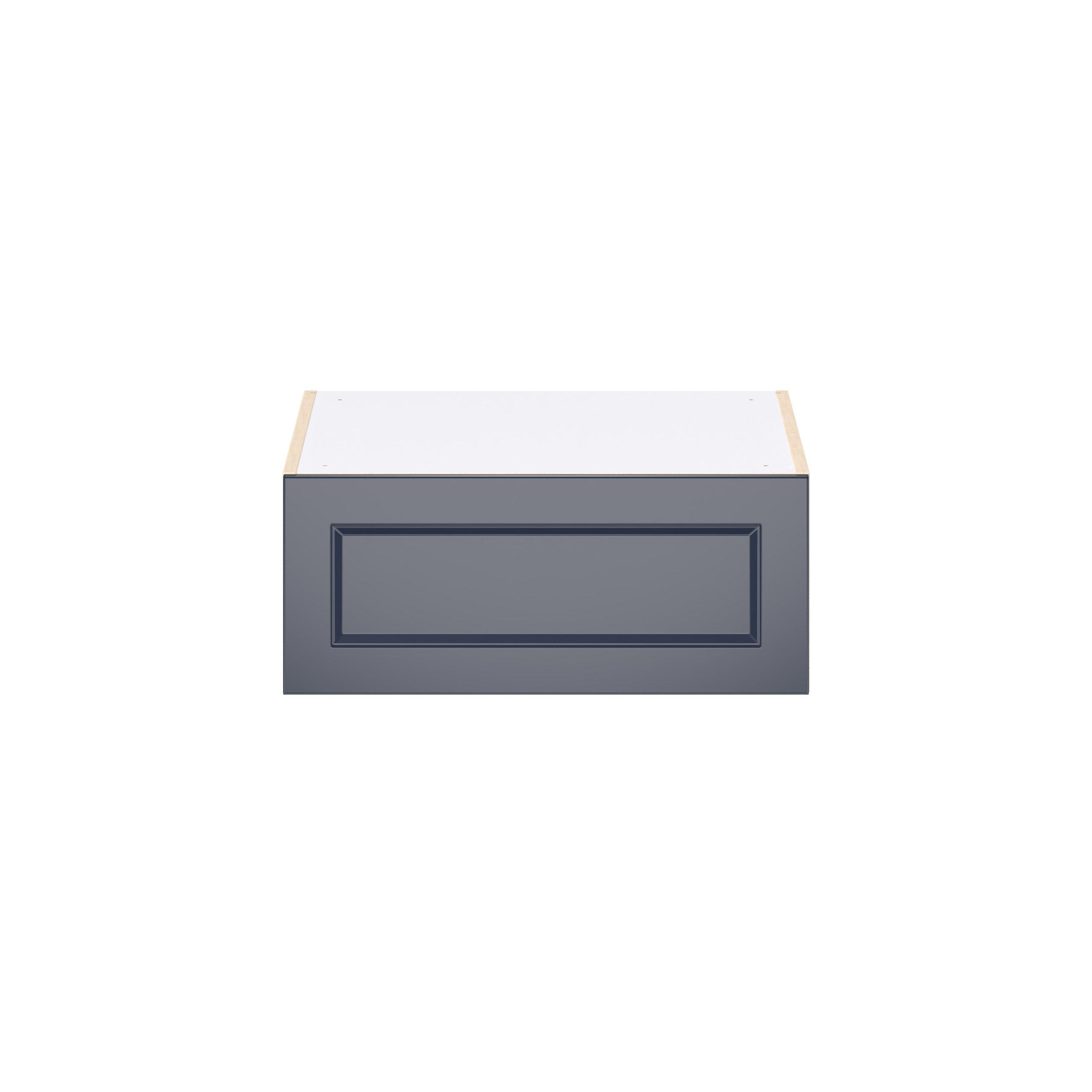 Peachtree 24 in. Painted Midnight Blue Lift Up Wall Cabinet