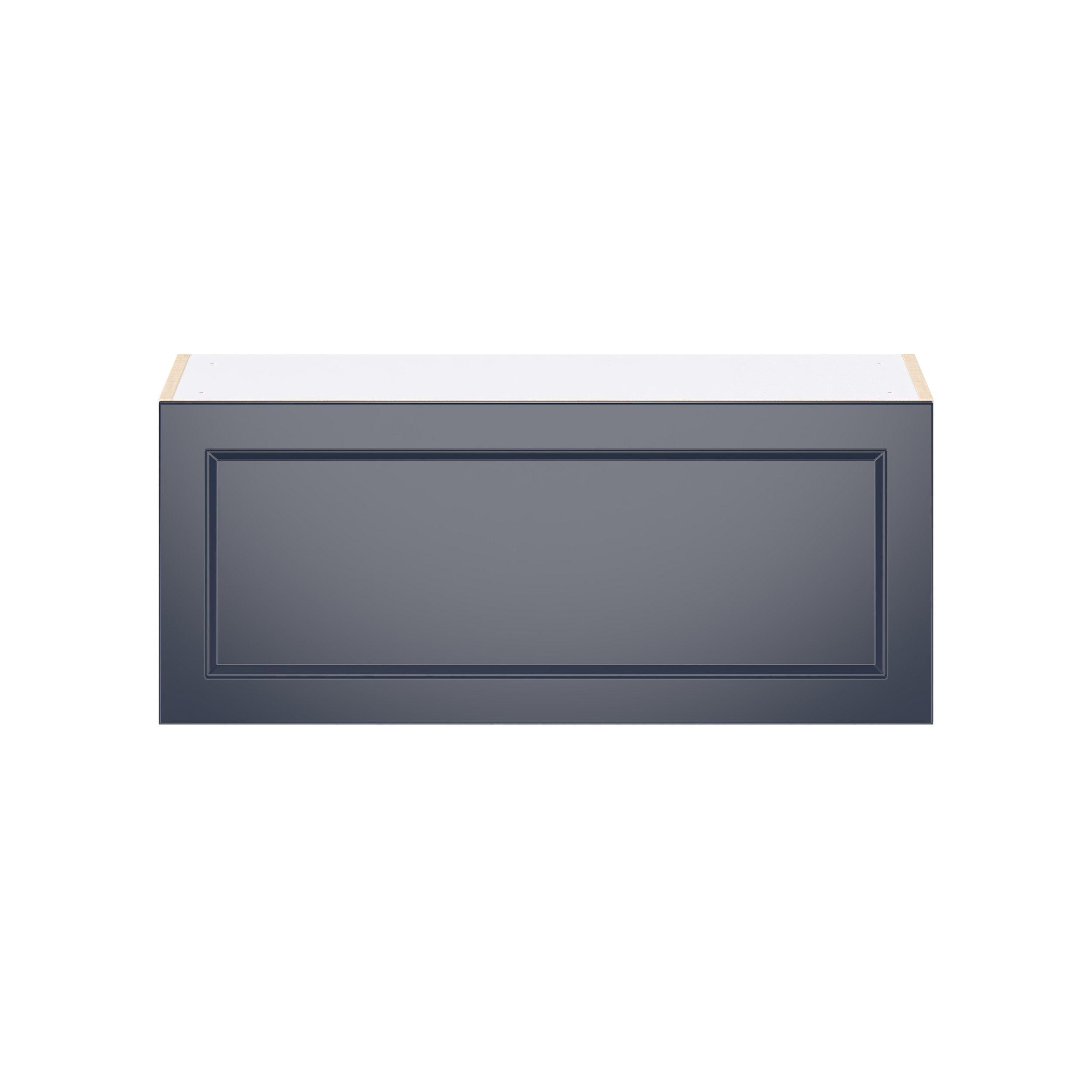 Peachtree 36 in. Painted Midnight Blue Lift Up Wall Cabinet