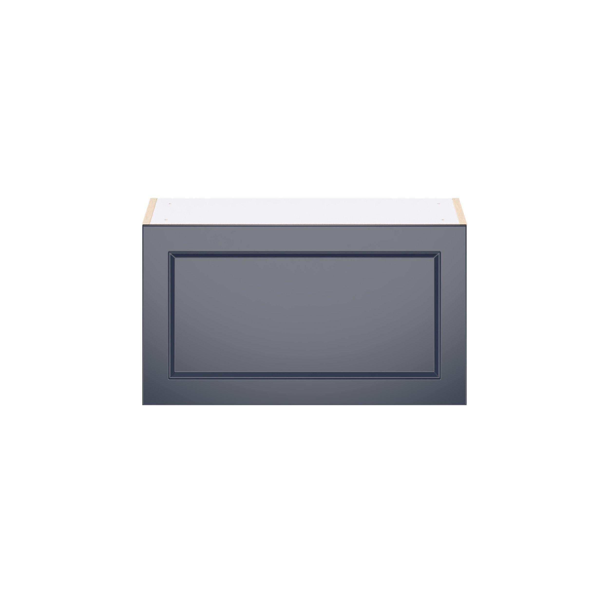 Peachtree 27 in. Painted Midnight Blue Lift Up Wall Cabinet