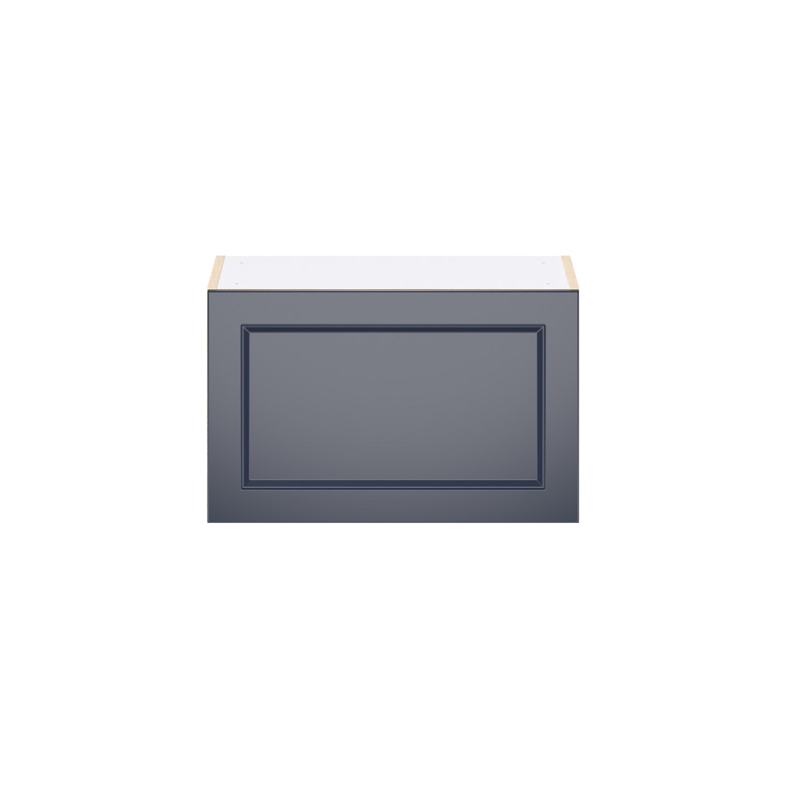 Peachtree 24 in. Painted Midnight Blue Lift Up Wall Cabinet
