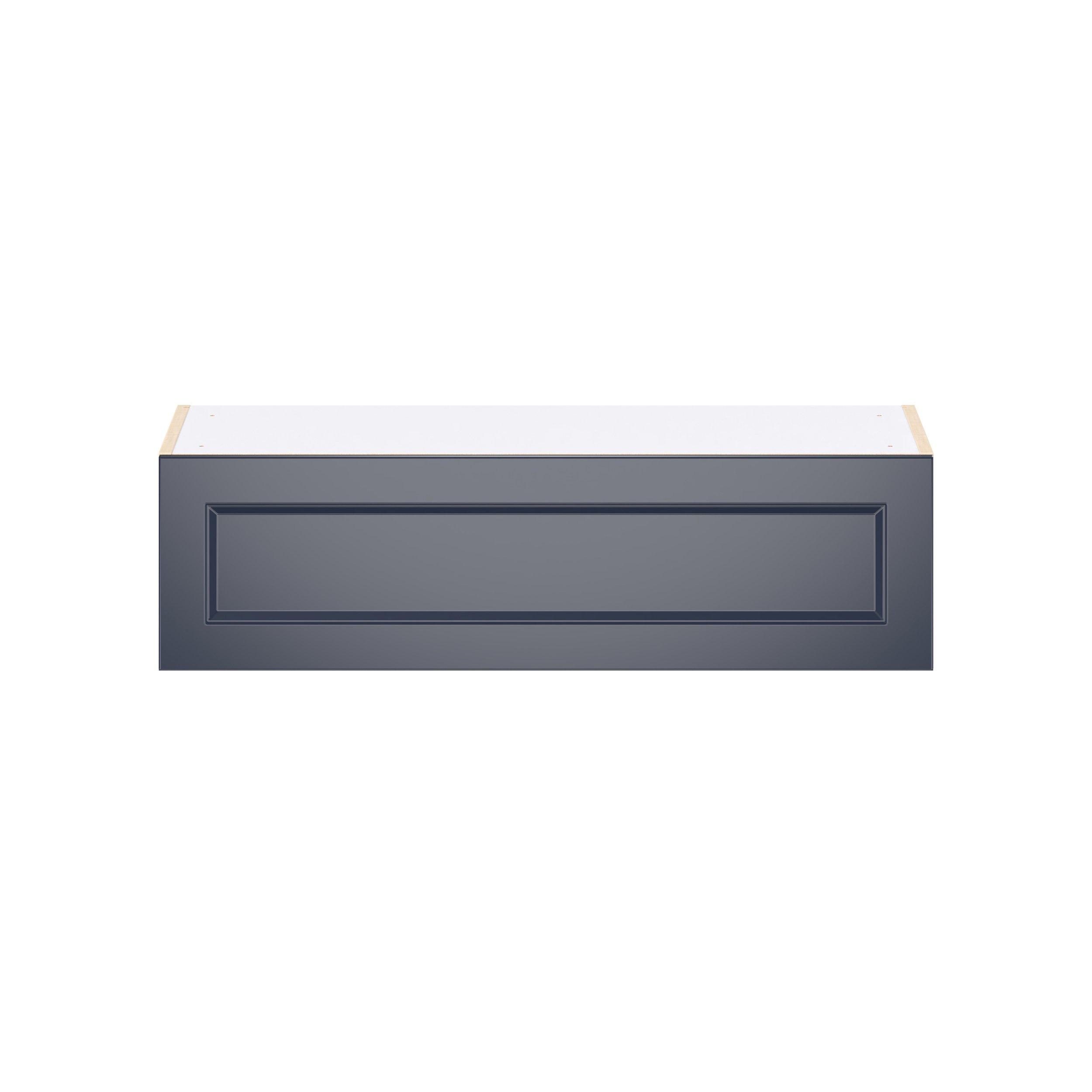 Peachtree 36 in. Painted Midnight Blue Lift Up Wall Cabinet