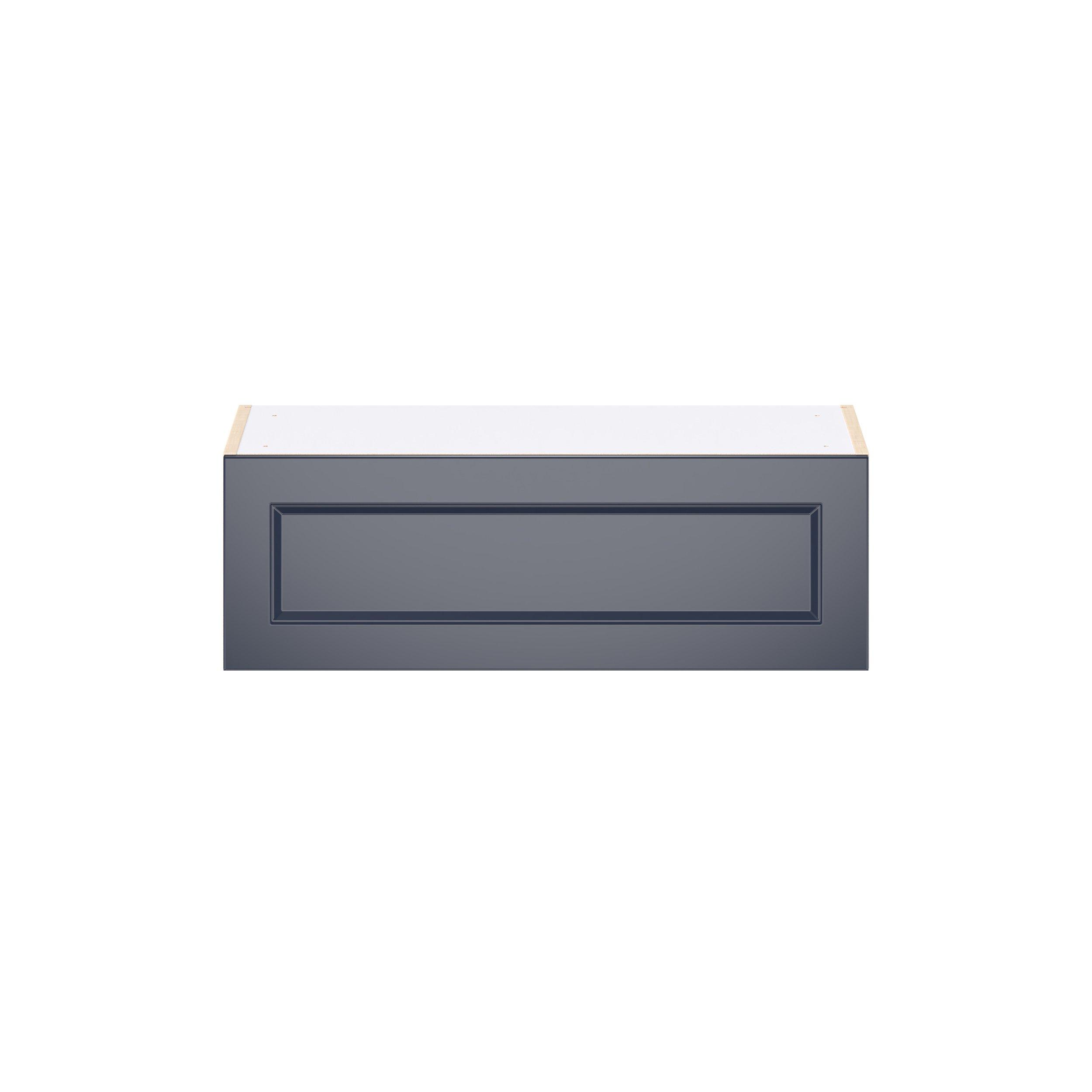 Peachtree 30 in. Painted Midnight Blue Lift Up Wall Cabinet