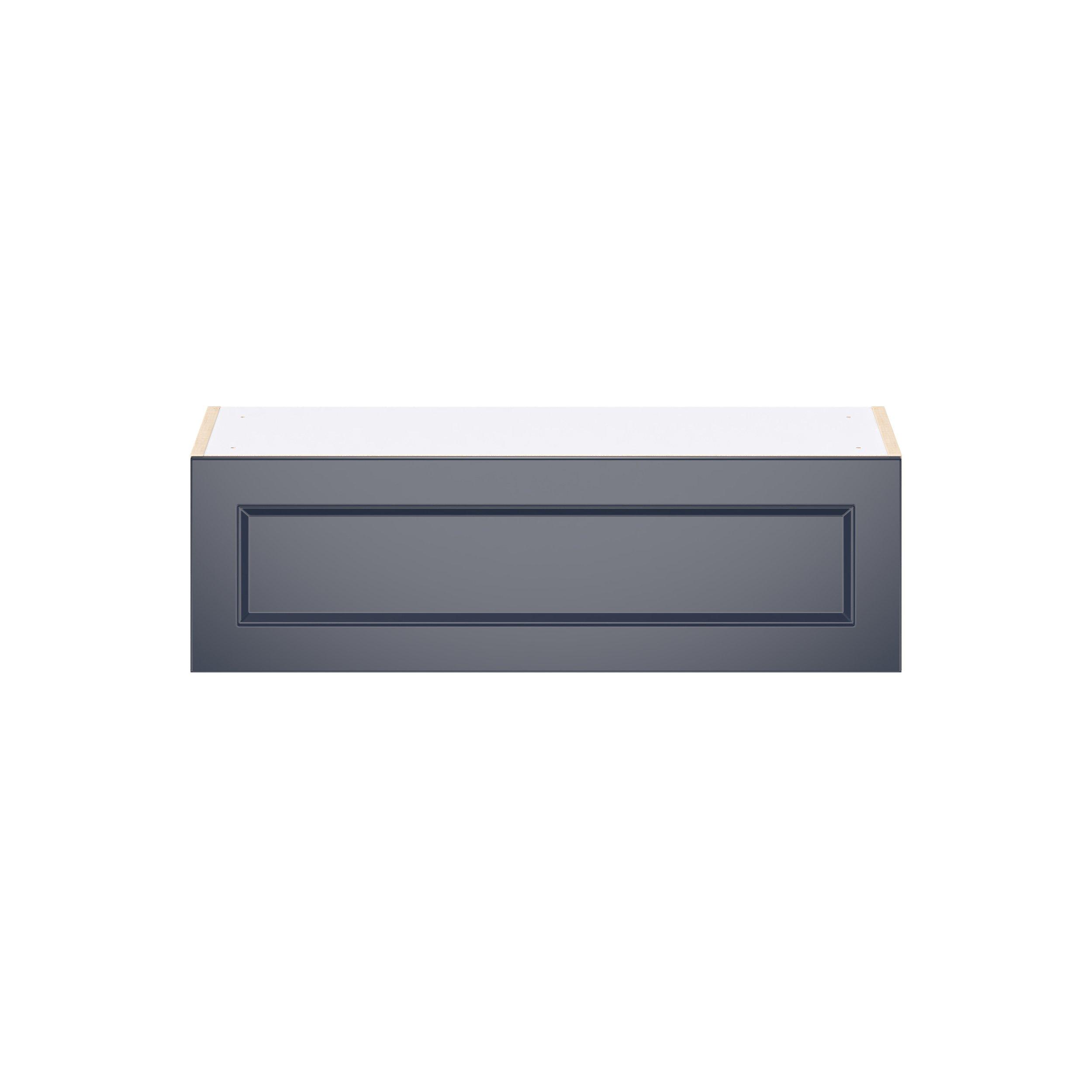 Peachtree 33 in. Painted Midnight Blue Lift Up Wall Cabinet