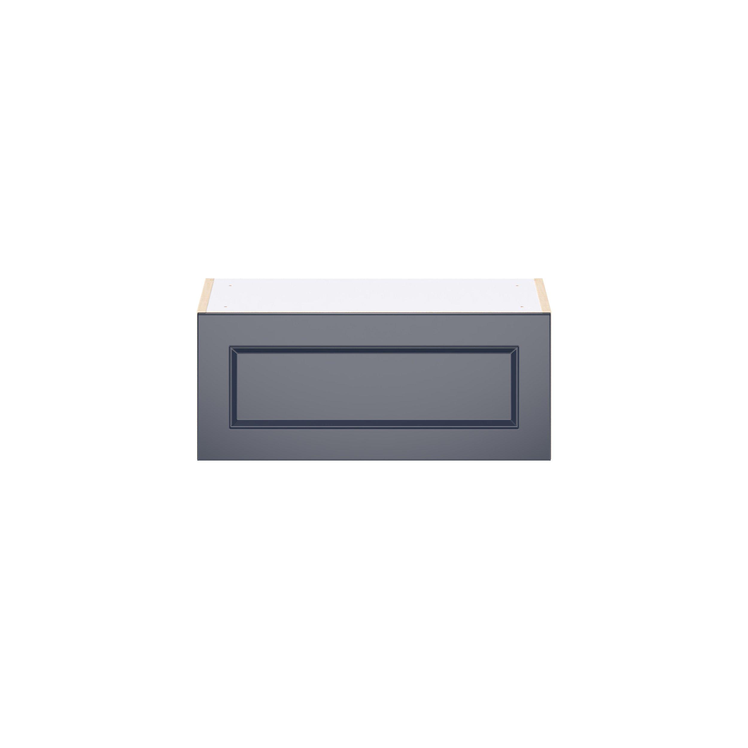 Peachtree 24 in. Painted Midnight Blue Lift Up Wall Cabinet