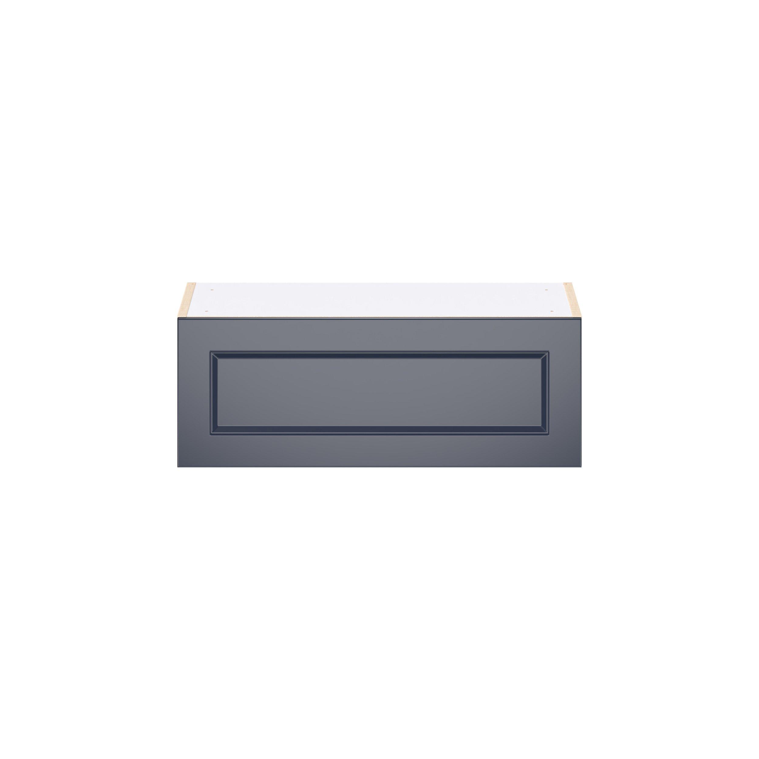Peachtree 27 in. Painted Midnight Blue Lift Up Wall Cabinet