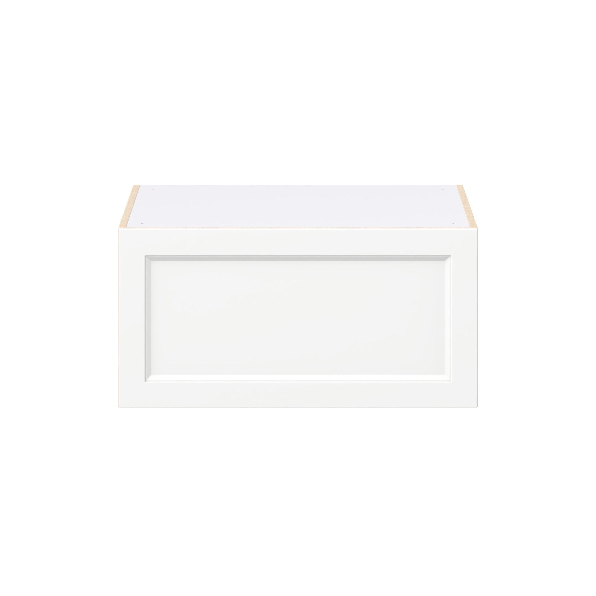 Peachtree 30 in. Painted Bright White Lift Up Wall Cabinet