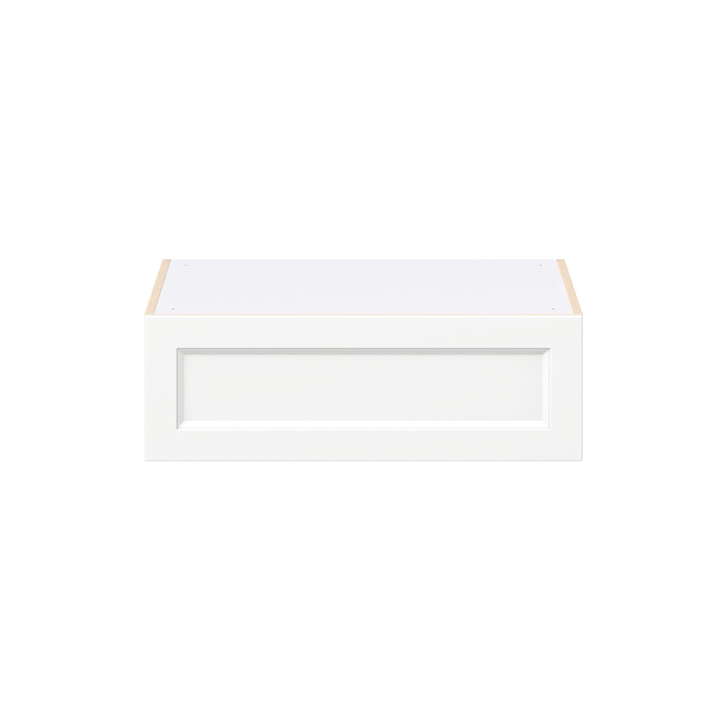 Peachtree 30 in. Painted Bright White Lift Up Wall Cabinet
