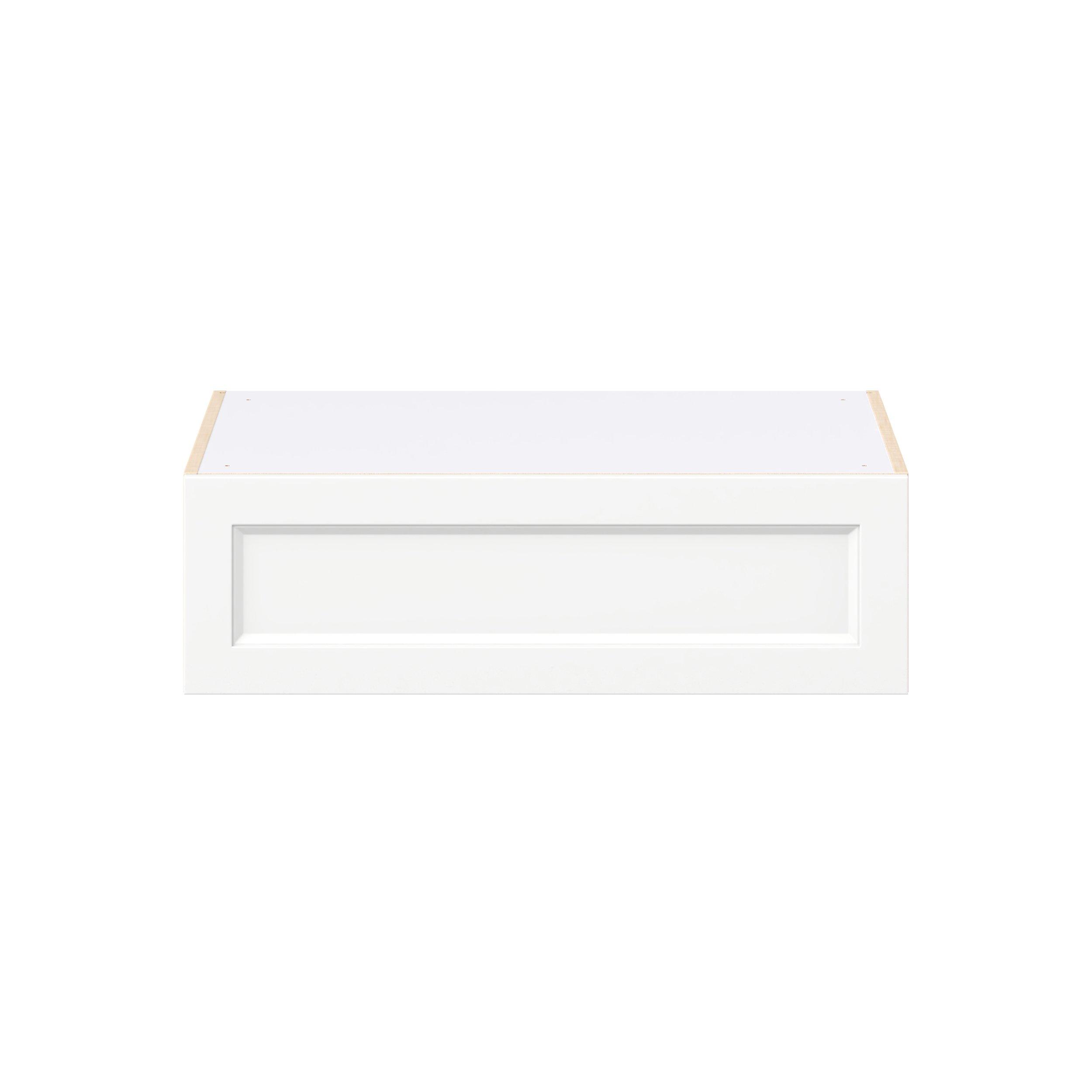 Peachtree 33 in. Painted Bright White Lift Up Wall Cabinet