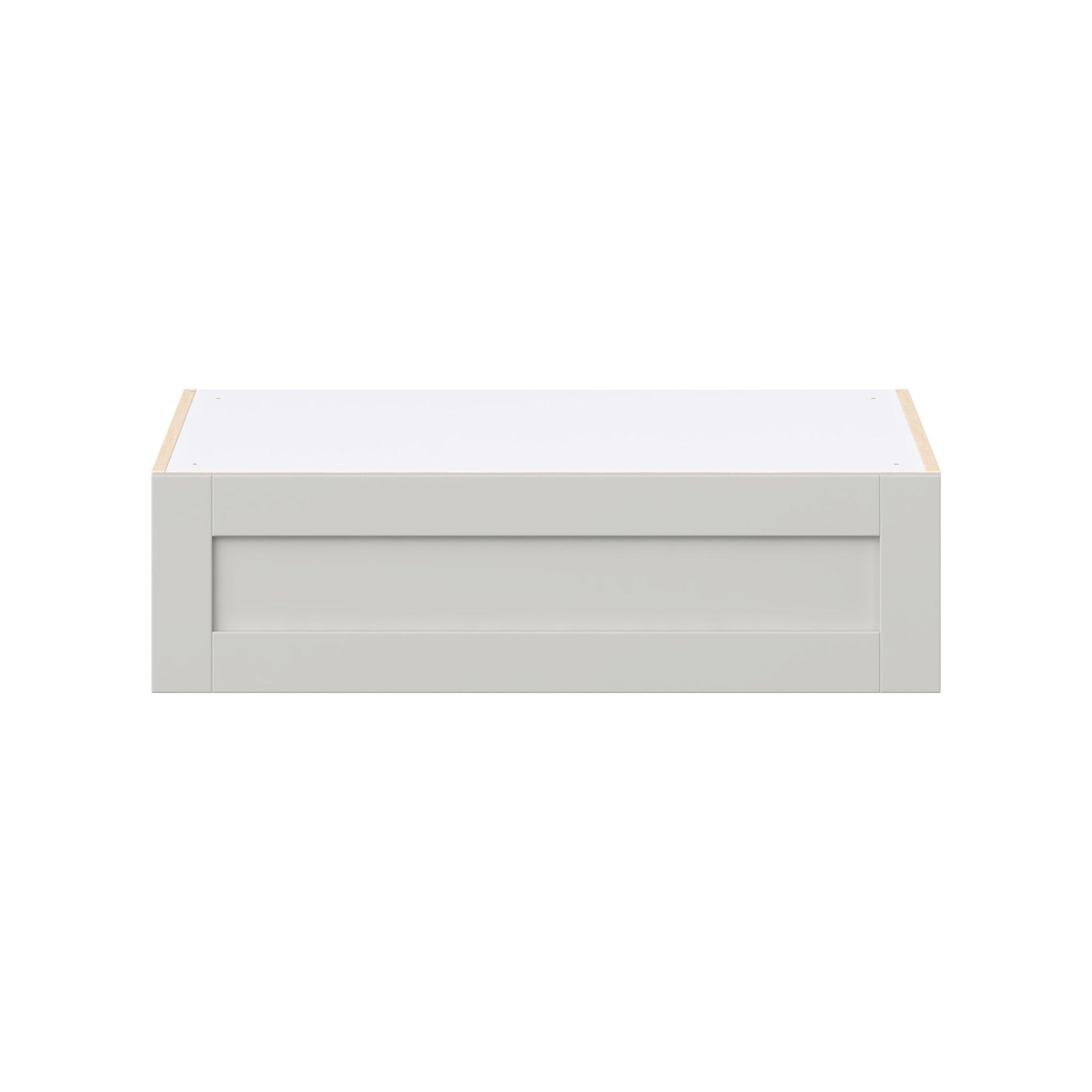 Summerhill 36 in. Light Gray Lift Up Wall Cabinet