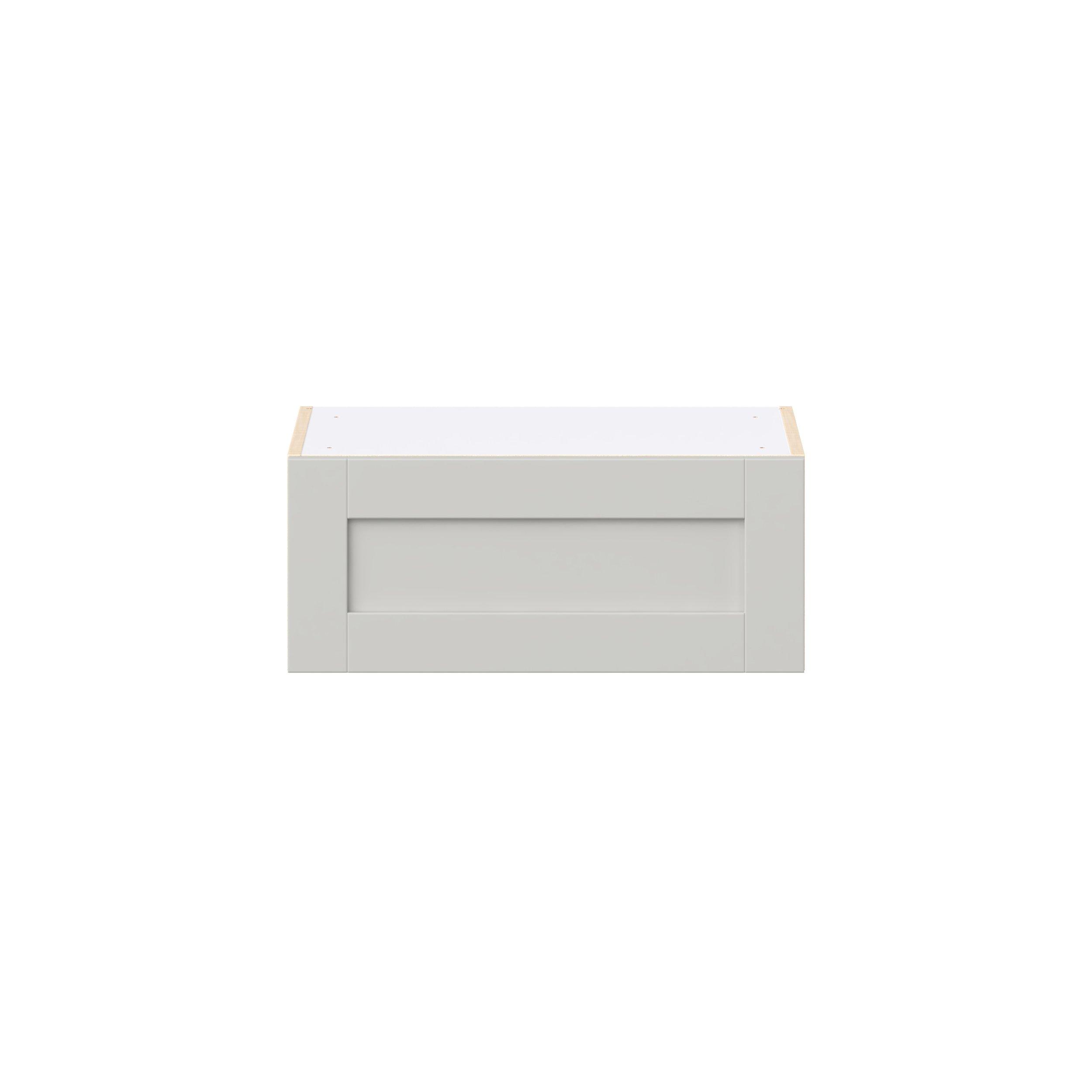 Summerhill 24 in. Light Gray Lift Up Wall Cabinet