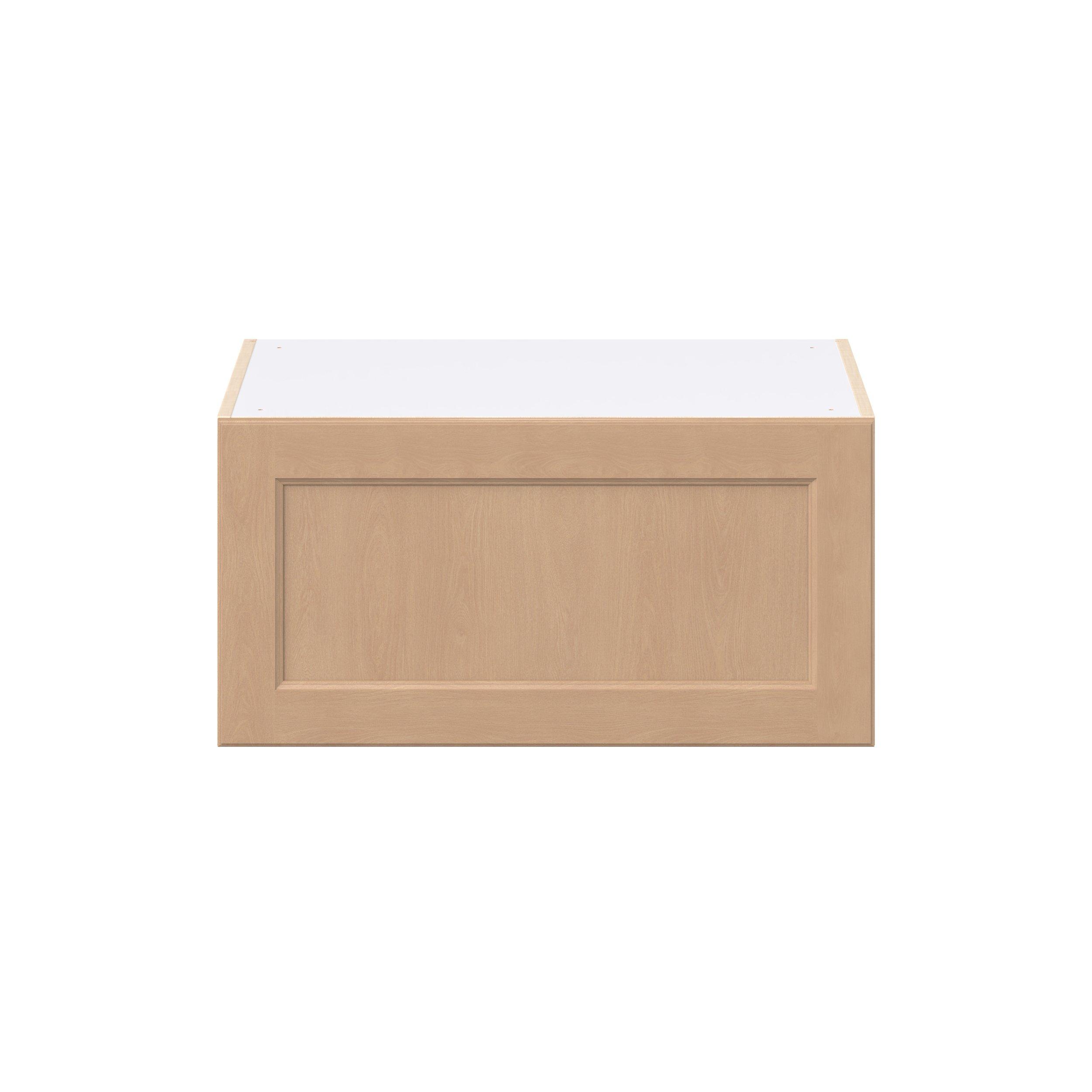 Sugarhill 30 in. Stained Sugar Cookie Lift Up Wall Cabinet