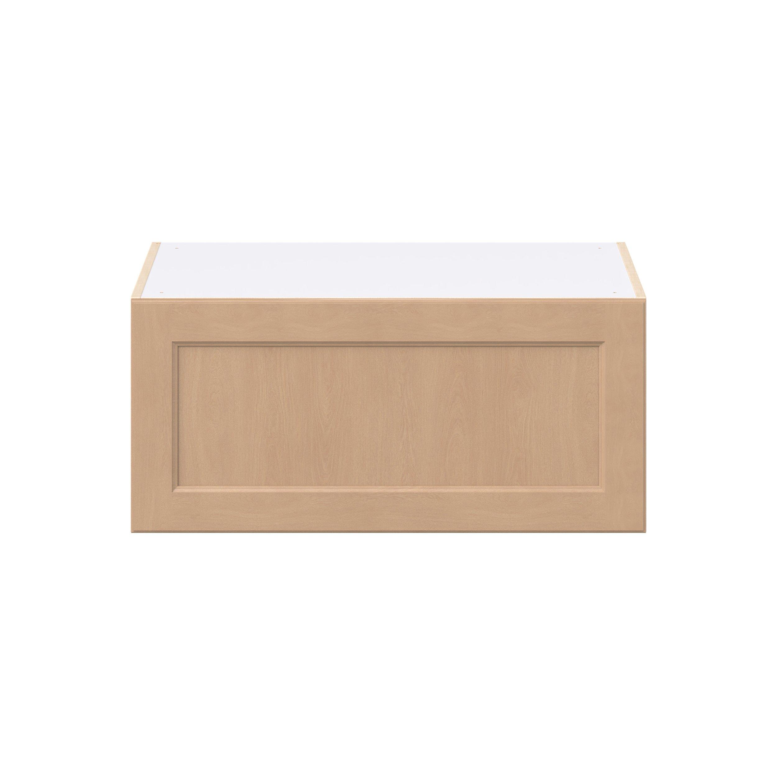 Sugarhill 33 in. Stained Sugar Cookie Lift Up Wall Cabinet