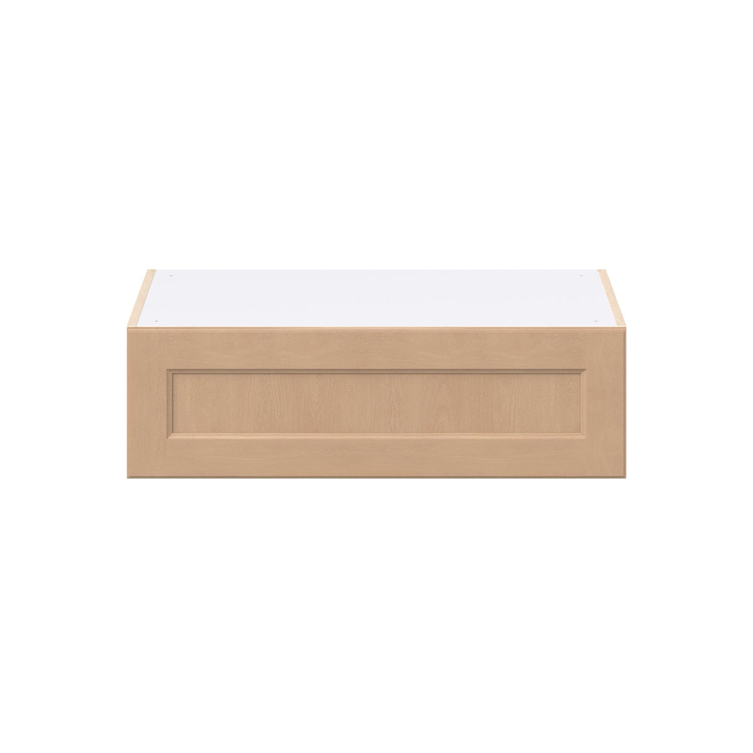 Sugarhill 33 in. Stained Sugar Cookie Lift Up Wall Cabinet