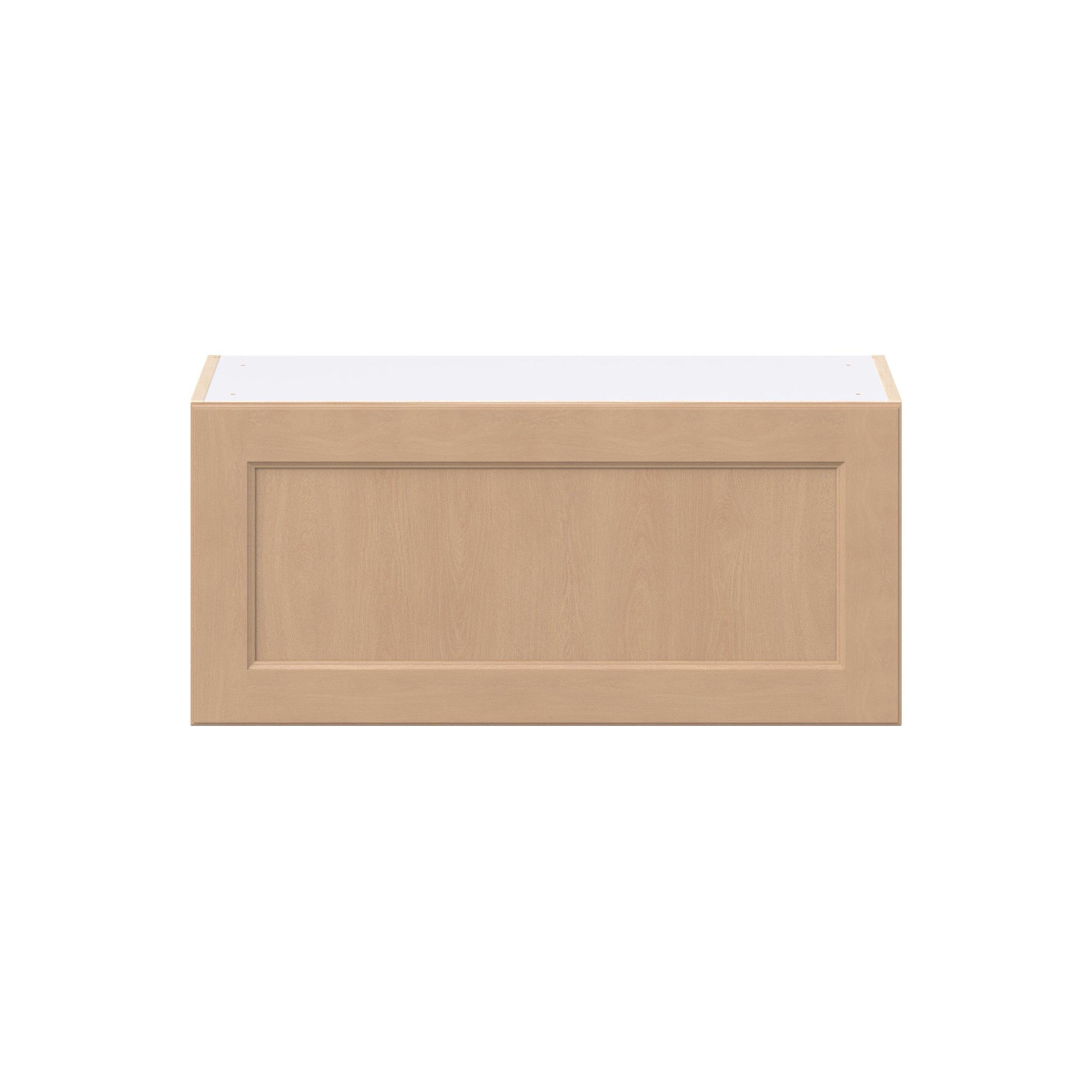 Sugarhill 33 in. Stained Sugar Cookie Lift Up Wall Cabinet