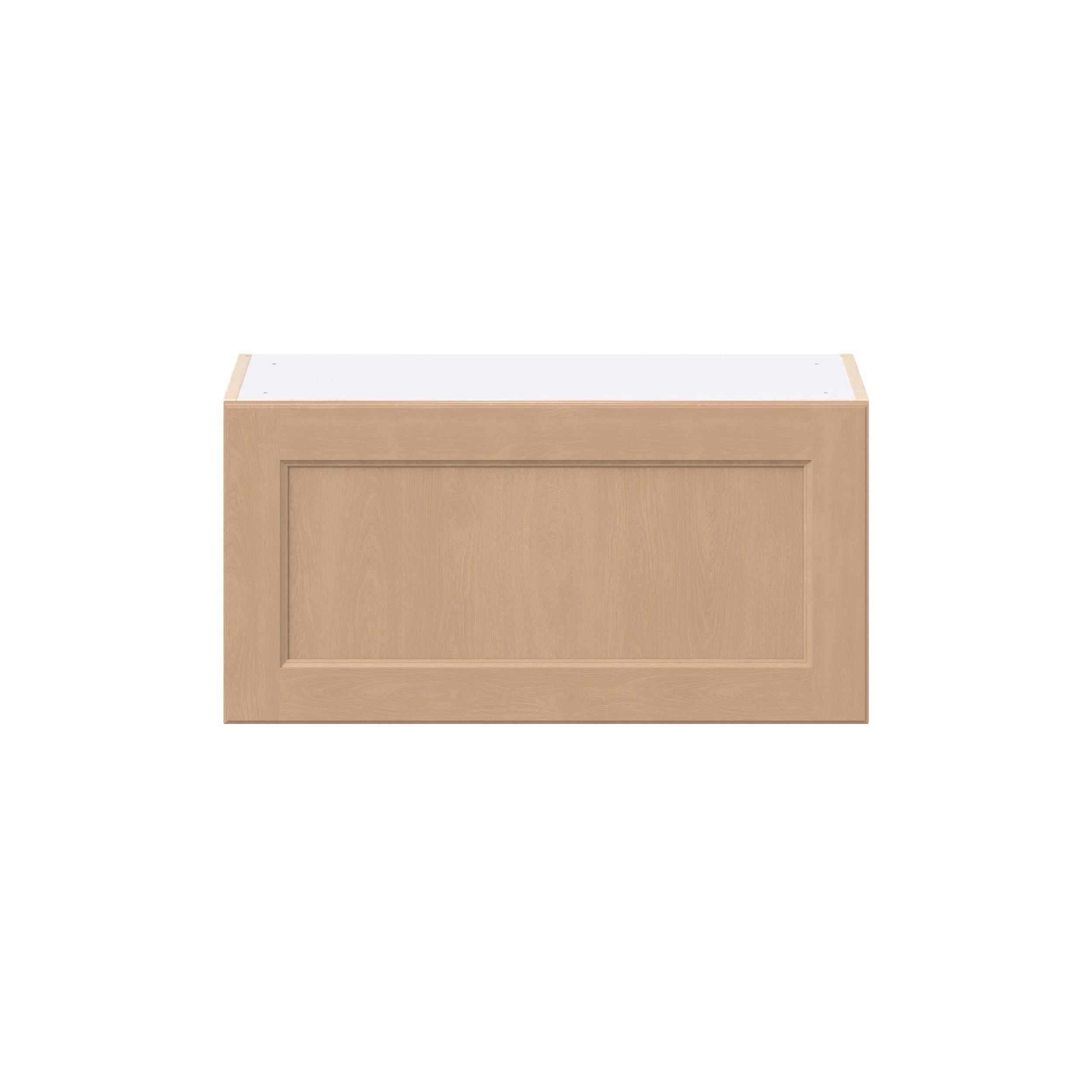 Sugarhill 30 in. Stained Sugar Cookie Lift Up Wall Cabinet