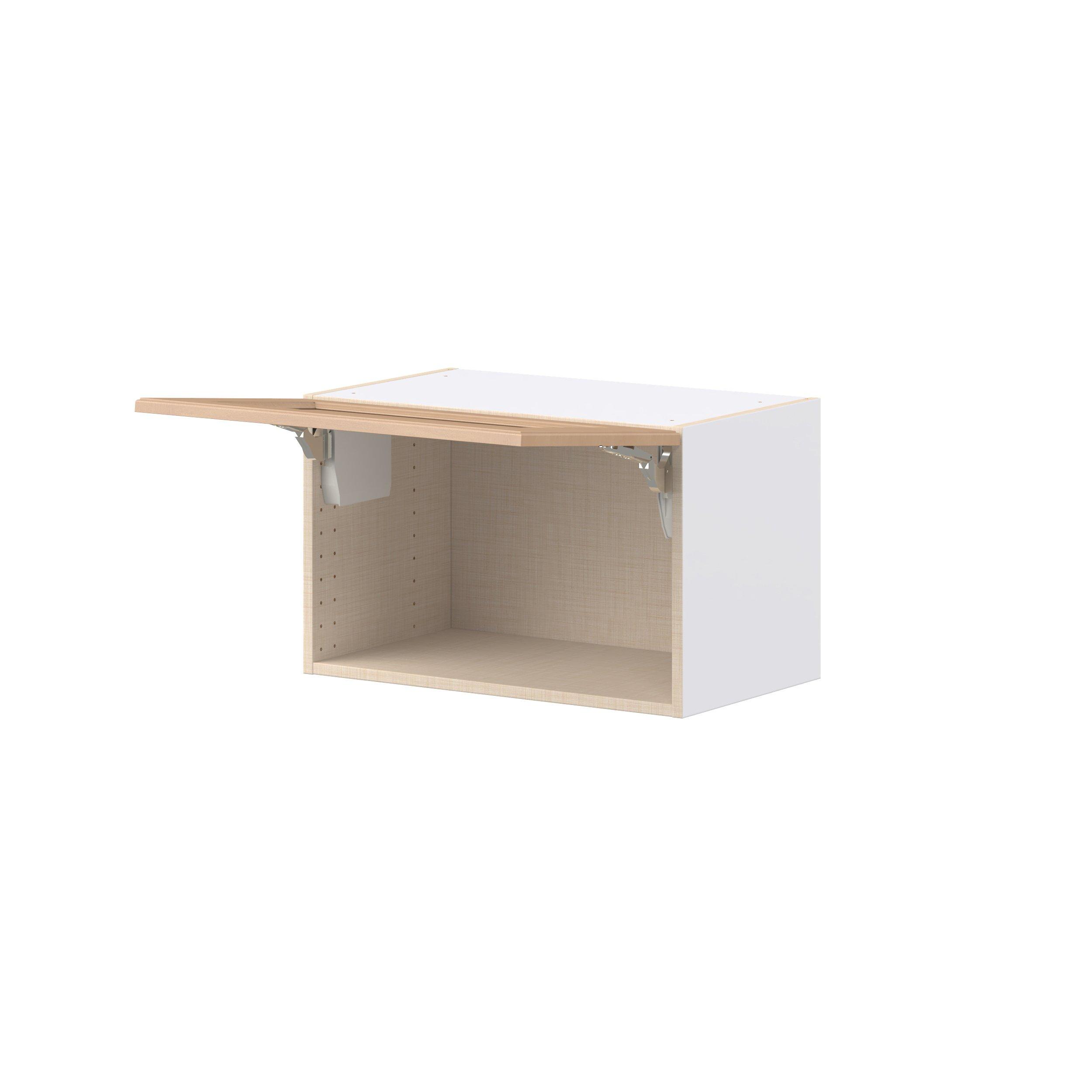 Sugarhill 24 in. Stained Sugar Cookie Lift Up Wall Cabinet