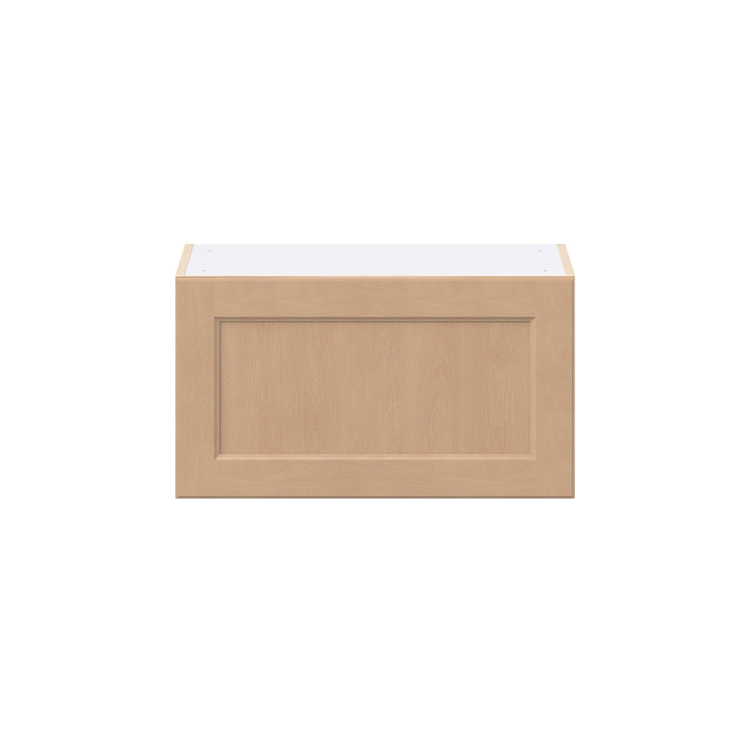 Sugarhill 27 in. Stained Sugar Cookie Lift Up Wall Cabinet