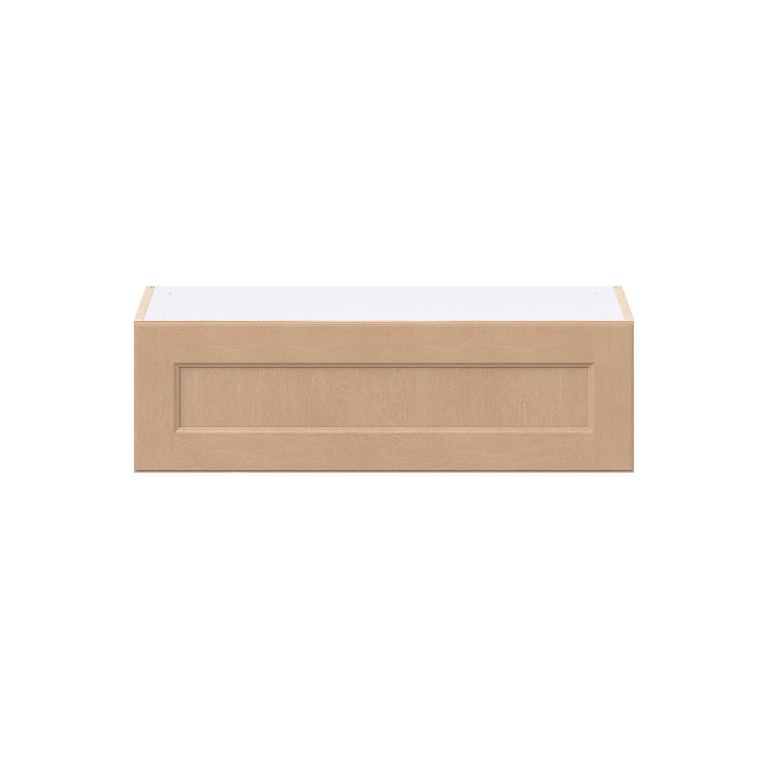 Sugarhill 33 in. Stained Sugar Cookie Lift Up Wall Cabinet
