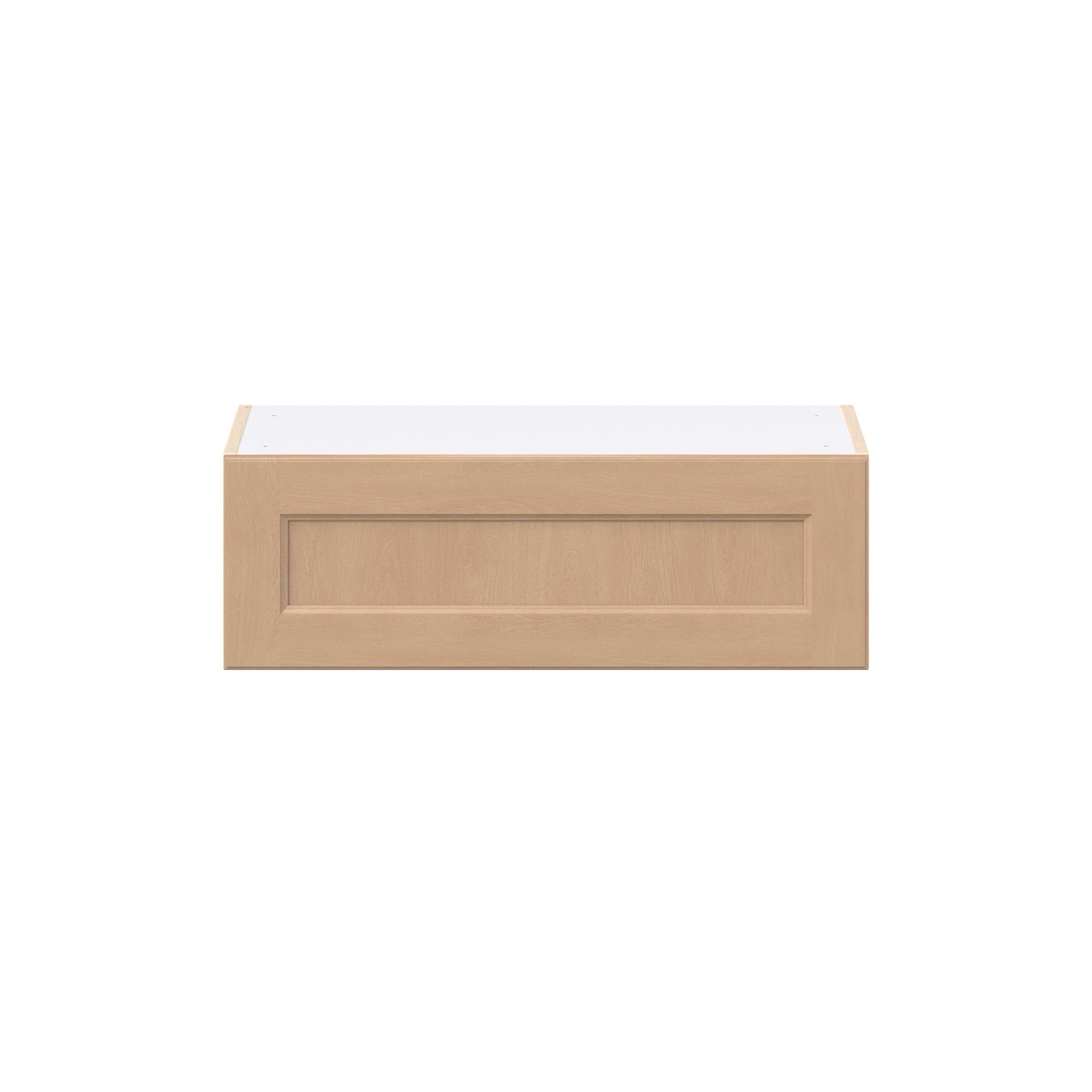 Sugarhill 30 in. Stained Sugar Cookie Lift Up Wall Cabinet