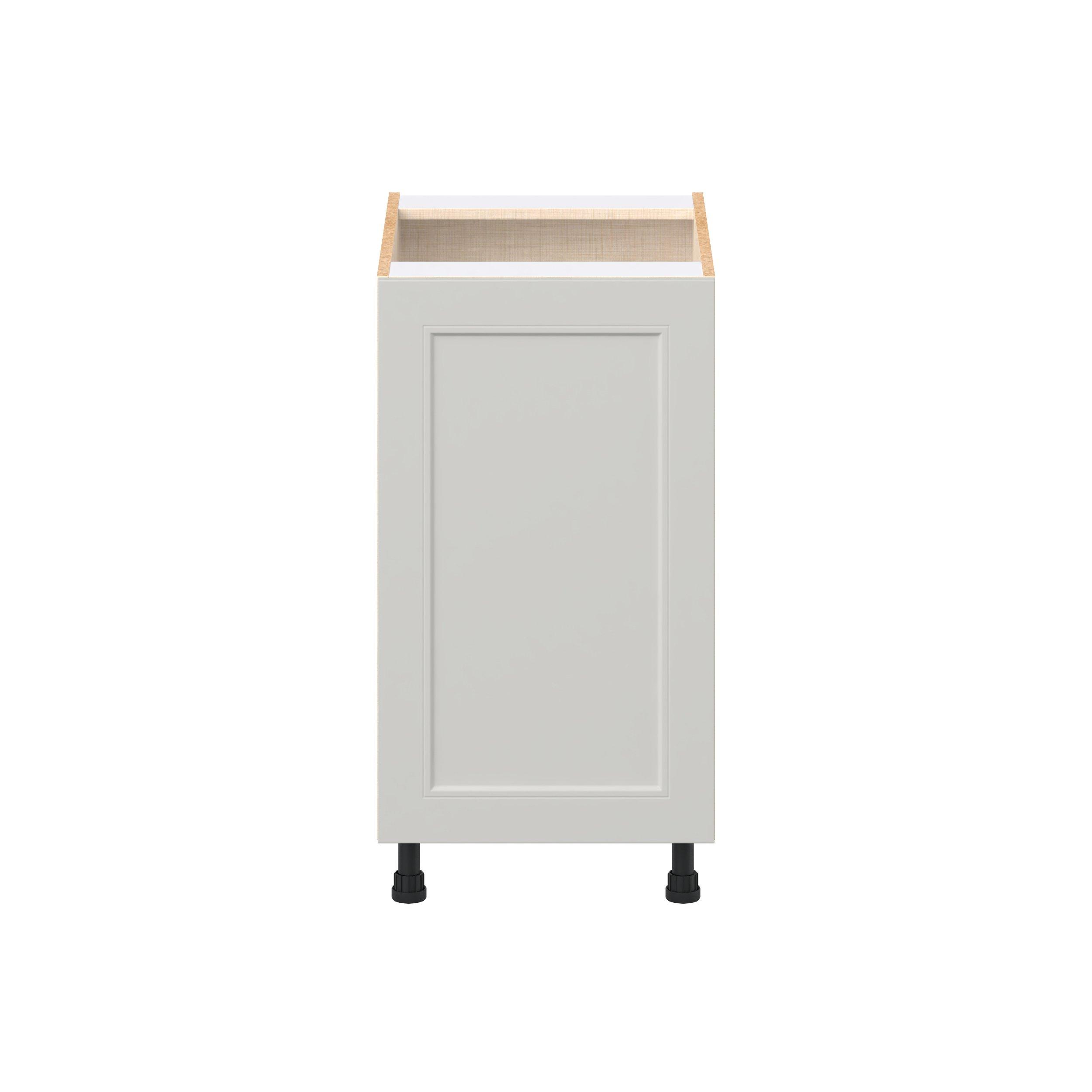 Lenox 18 in. Painted Light Gray Door Base Cabinet