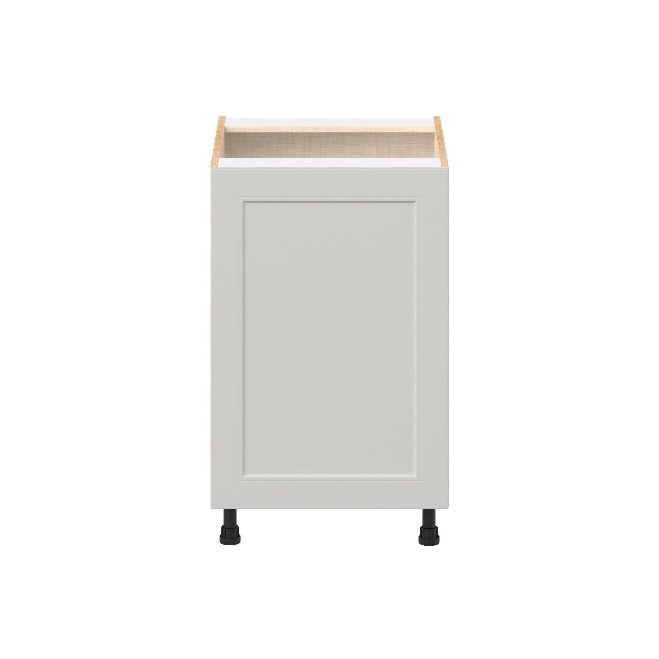 Lenox 21 in. Painted Light Gray Door Base Cabinet