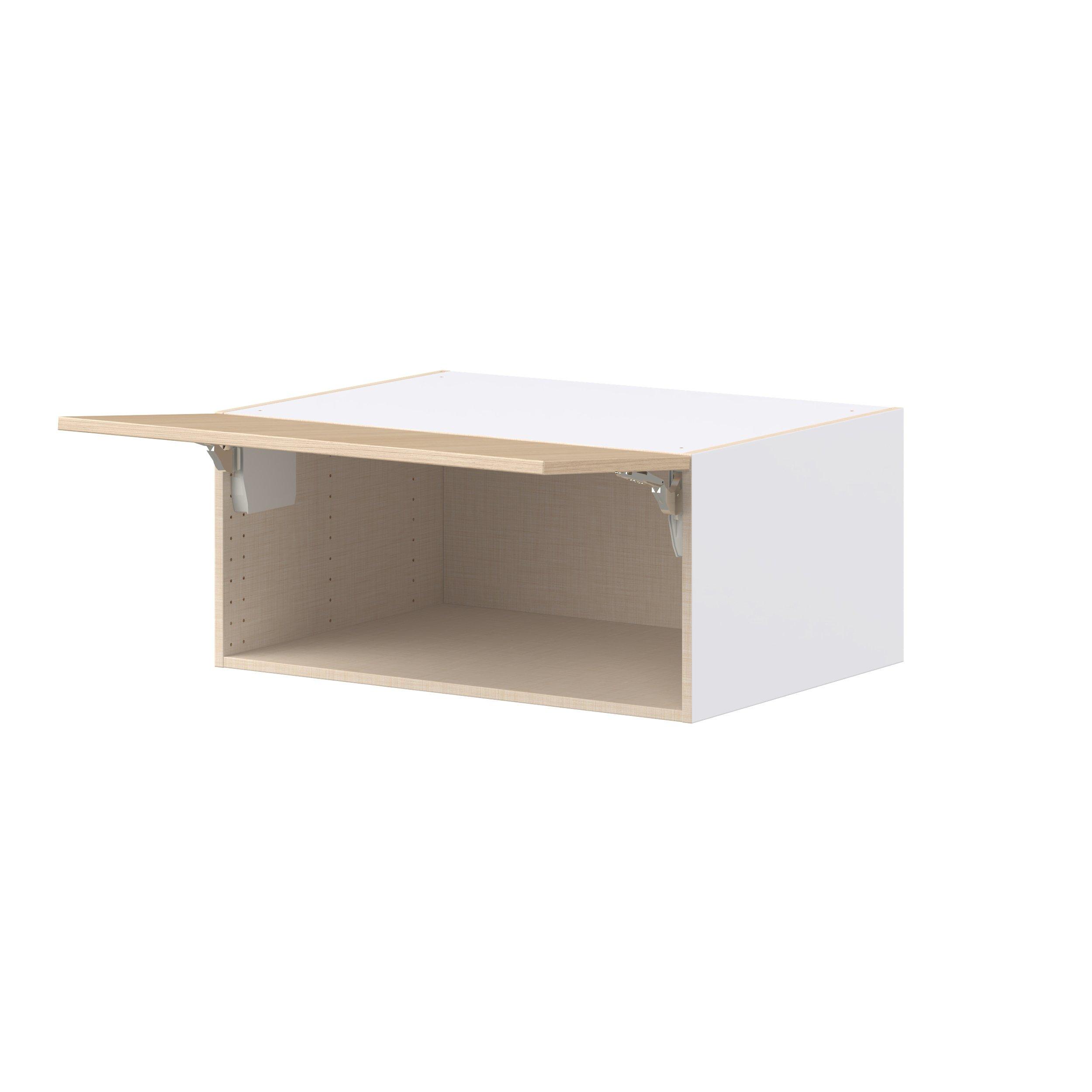 Glenwood 33 in. Mojavi Oak Lift Up Wall Cabinet