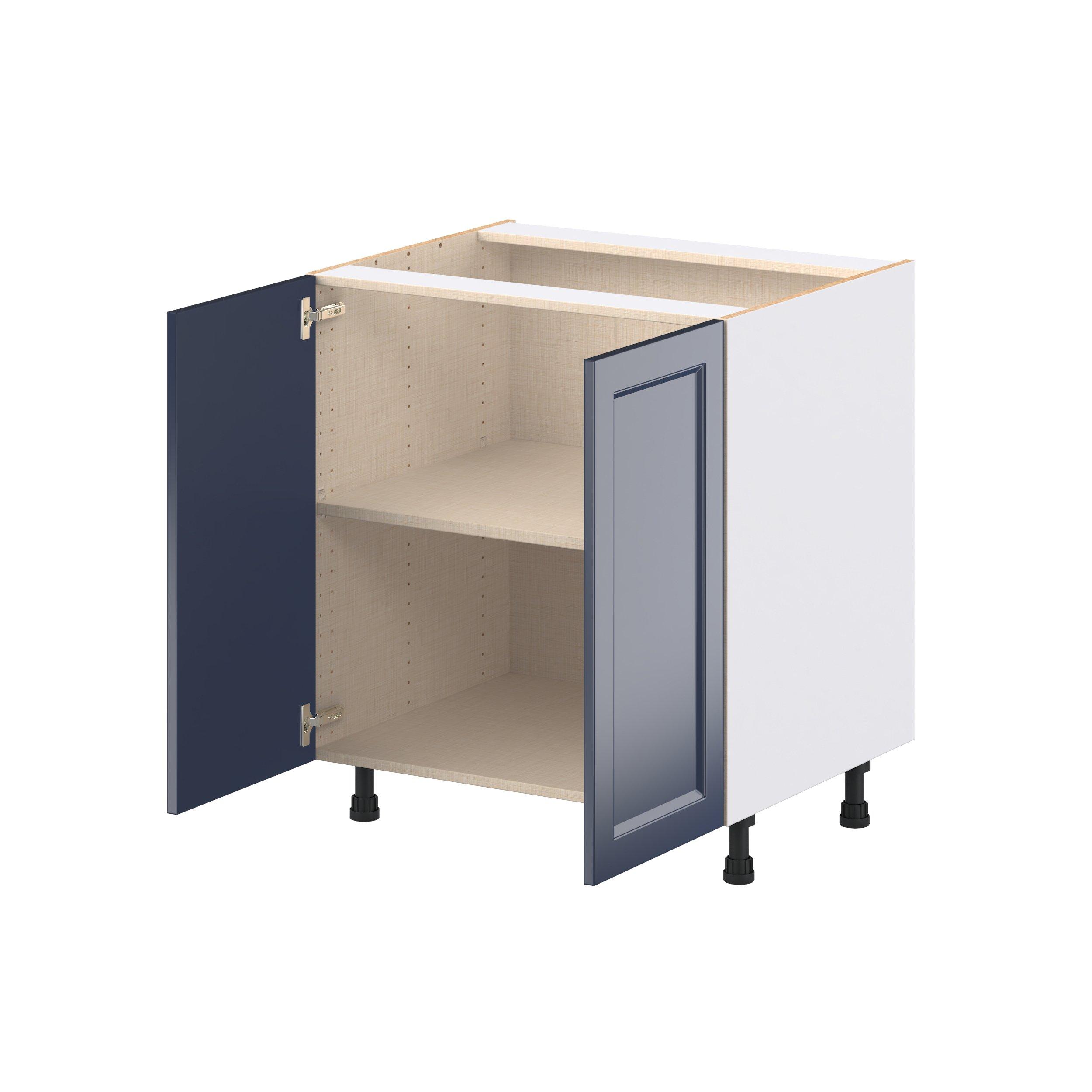 Peachtree 30 in. Painted Midnight Blue Door Base Cabinet