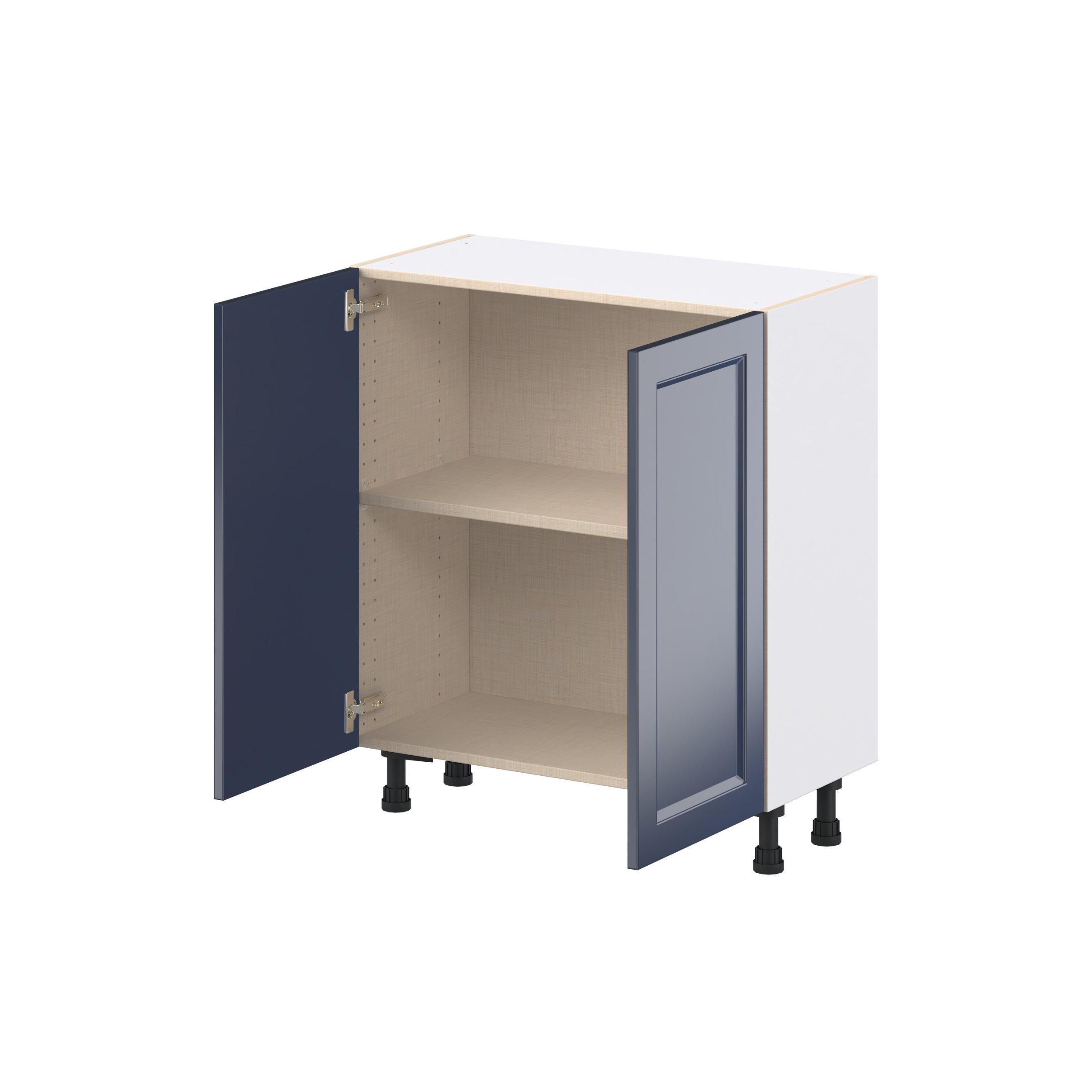 Peachtree 30 in. Painted Midnight Blue Shallow Base Cabinet