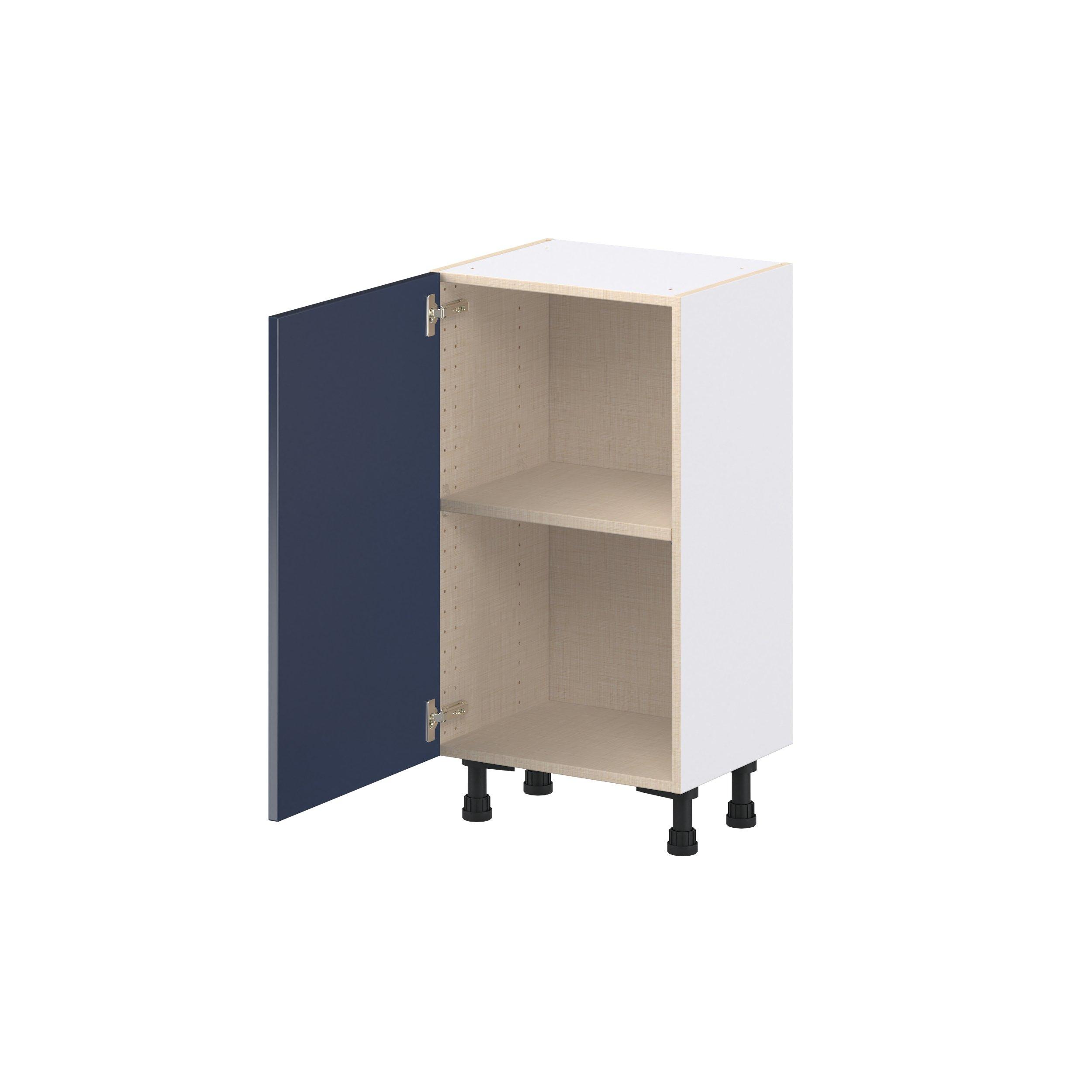 Peachtree 18 in. Painted Midnight Blue Shallow Base Cabinet