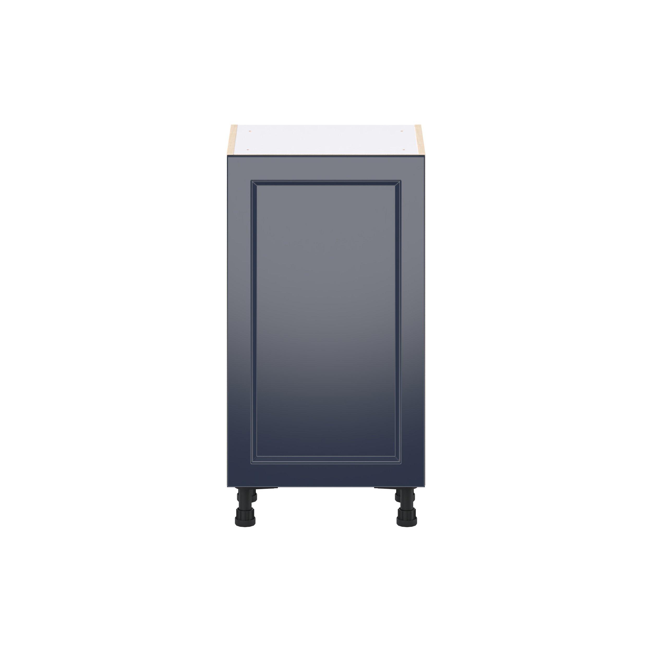 Peachtree 18 in. Painted Midnight Blue Shallow Base Cabinet