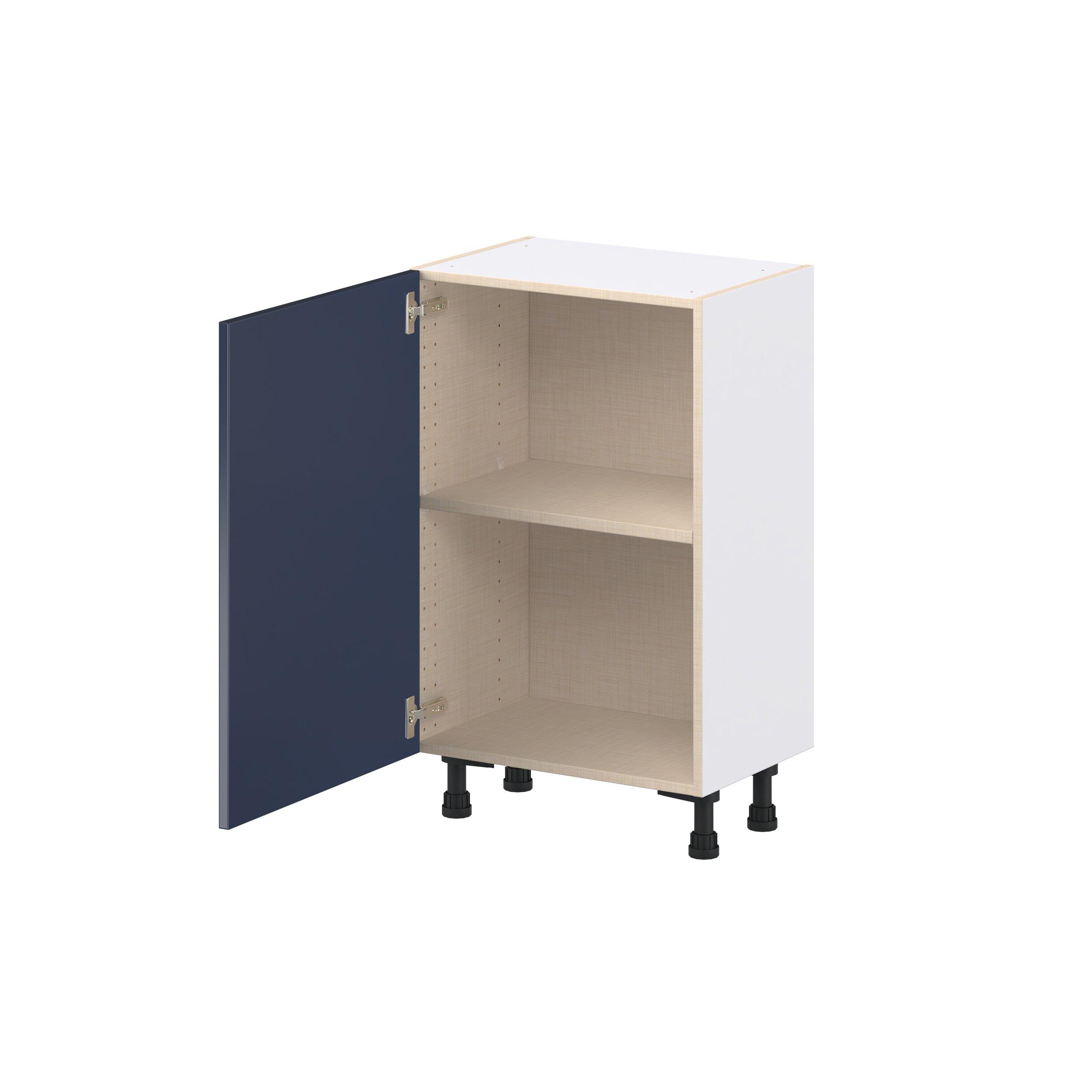 Peachtree 21 in. Painted Midnight Blue Shallow Base Cabinet