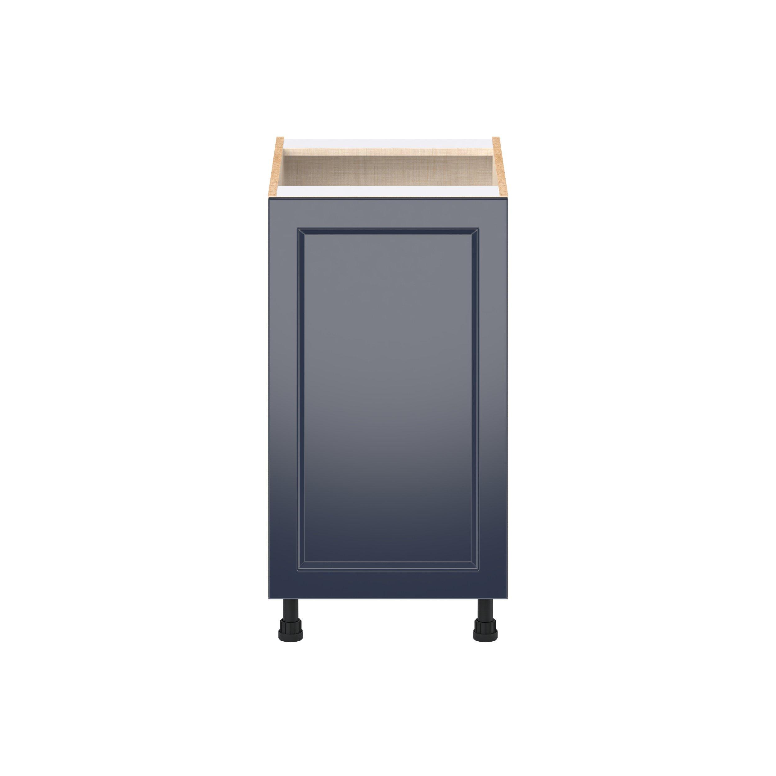 Peachtree 18 in. Painted Midnight Blue Door Base Cabinet