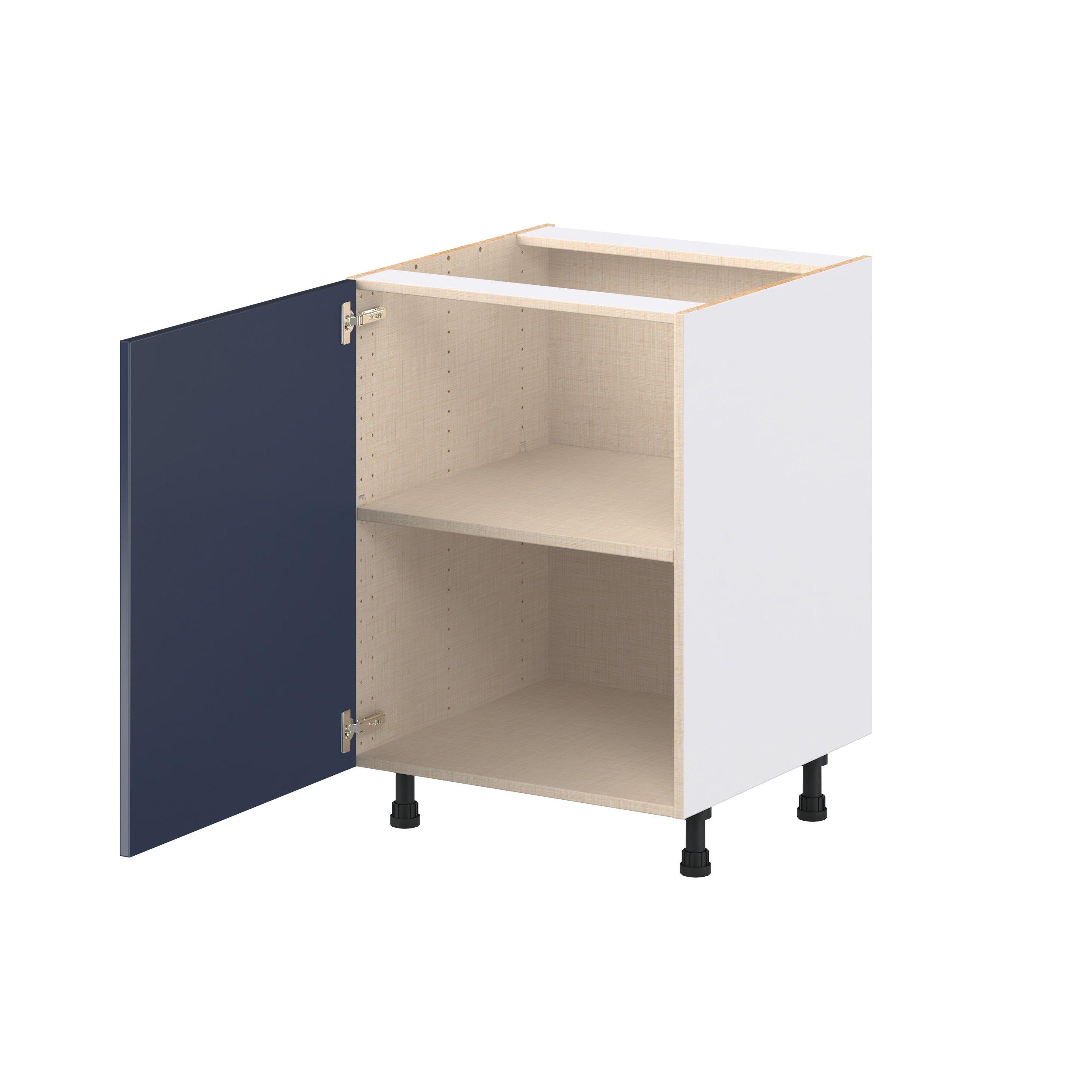 Peachtree 24 in. Painted Midnight Blue Door Base Cabinet