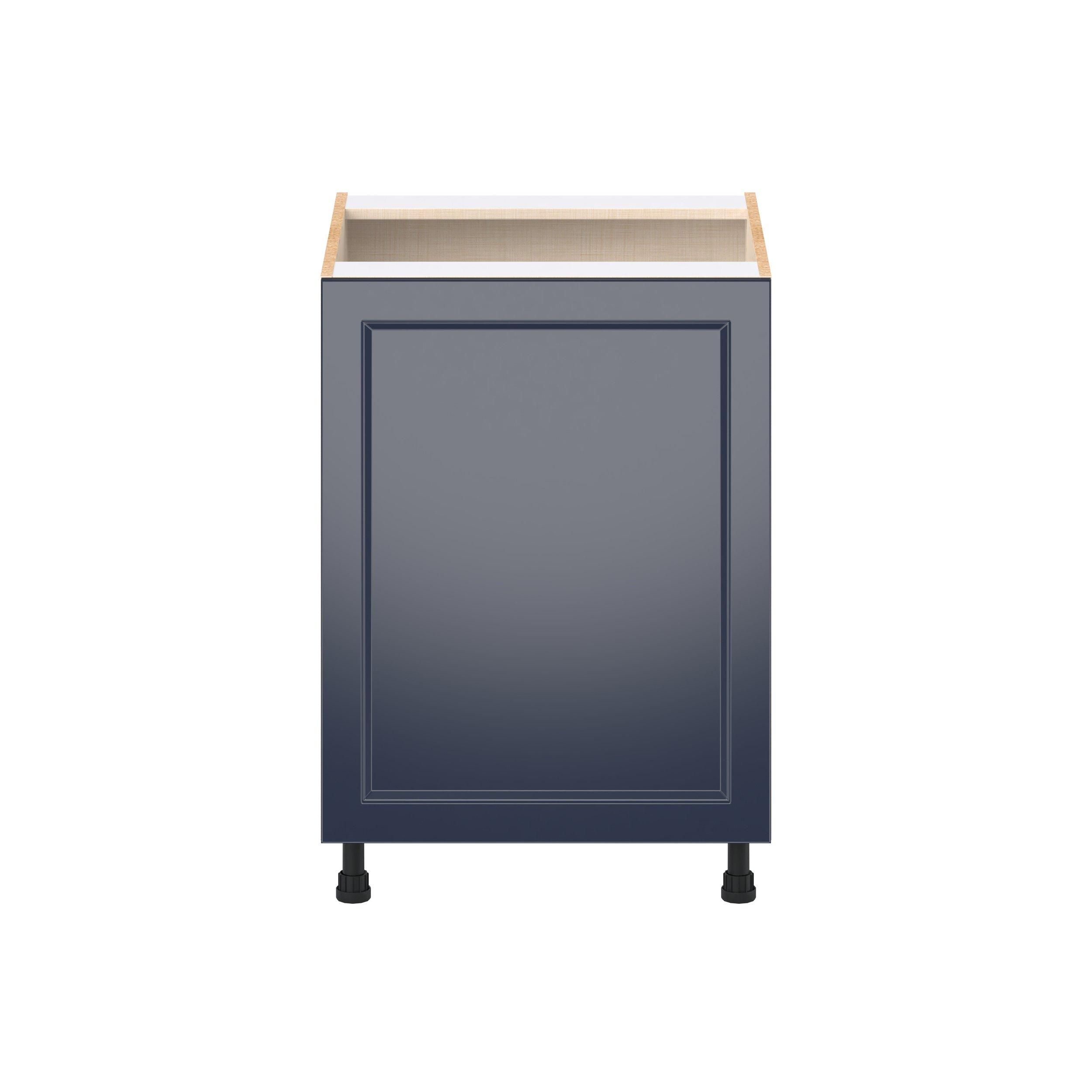 Peachtree 24 in. Painted Midnight Blue Door Base Cabinet